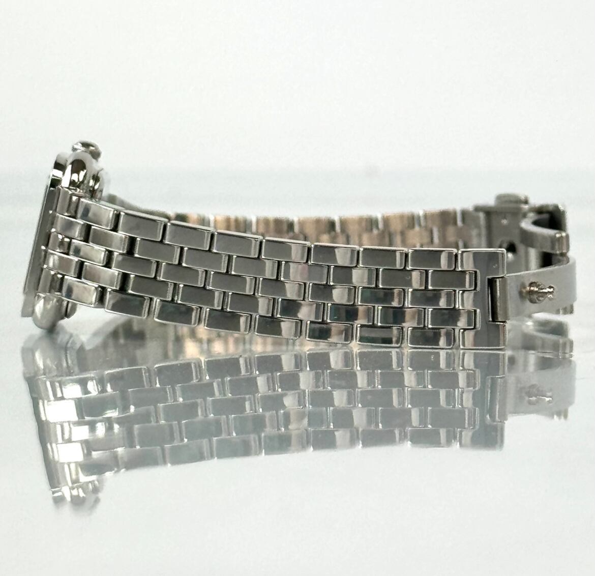 【美品】セイコー クレドール シグノ GSTE875 1E70-0CR0 クォーツ 2針 ピンク シェル ダイヤモンド