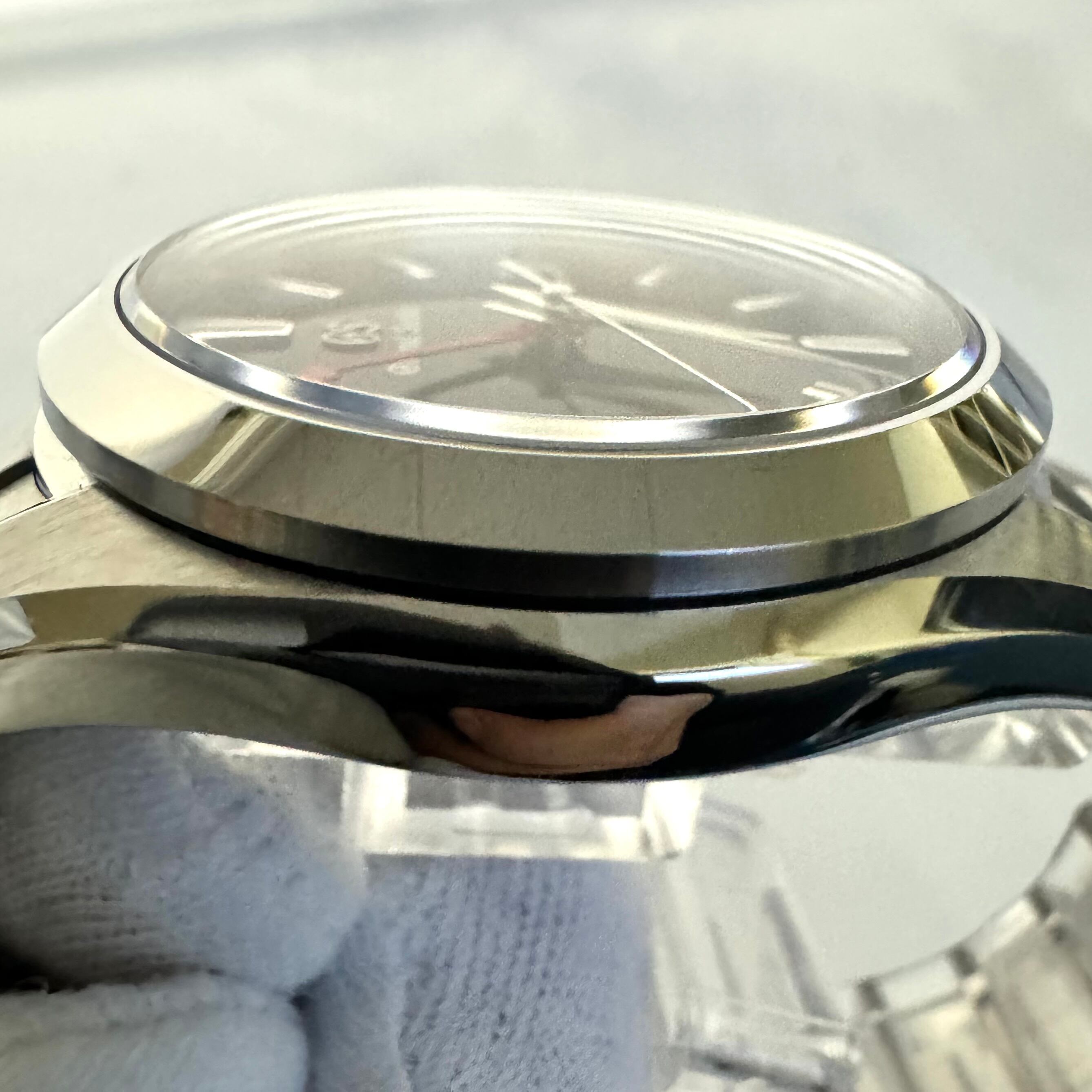 【美品】グランドセイコー ヘリテージコレクション GMT SBGN013 9F86-0AF0 クォーツ デイト表示 黒