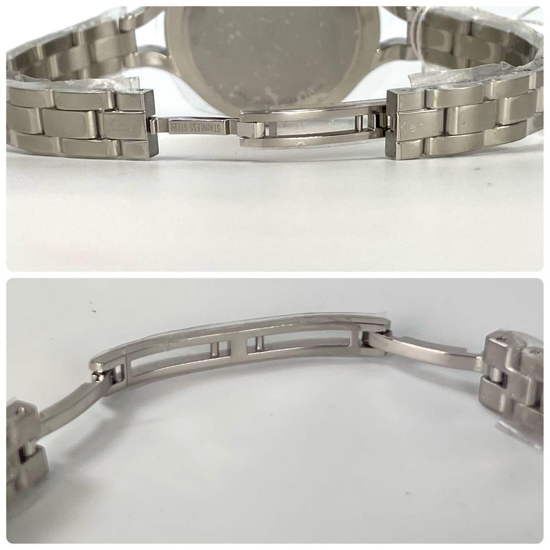 【未使用】カルバンクライン グラフィック クォーツ 黒 ラウンドフェイス 2針