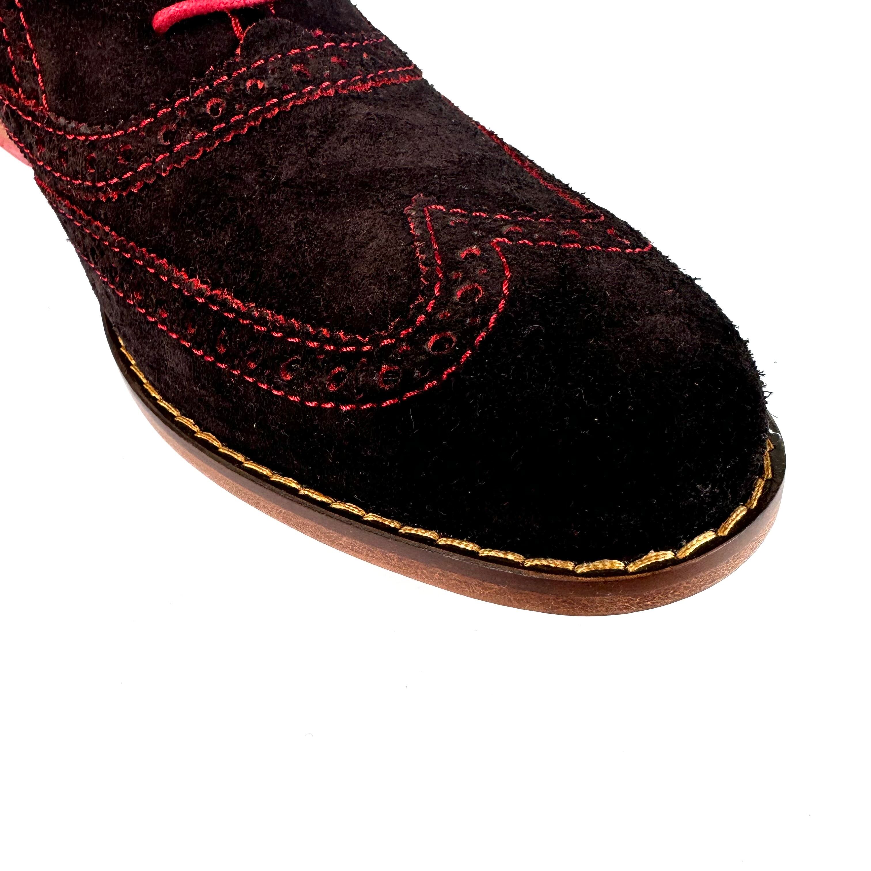 【ほぼ未使用】コールハーン ナイキエアー ウィングチップ スエード ブラウン