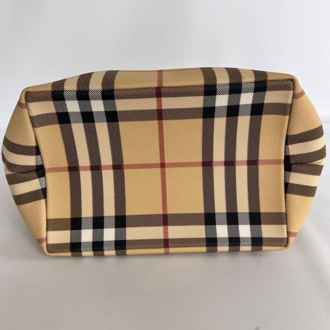 バーバリー Burberry ノバチェック トートバック PVC×レザー
