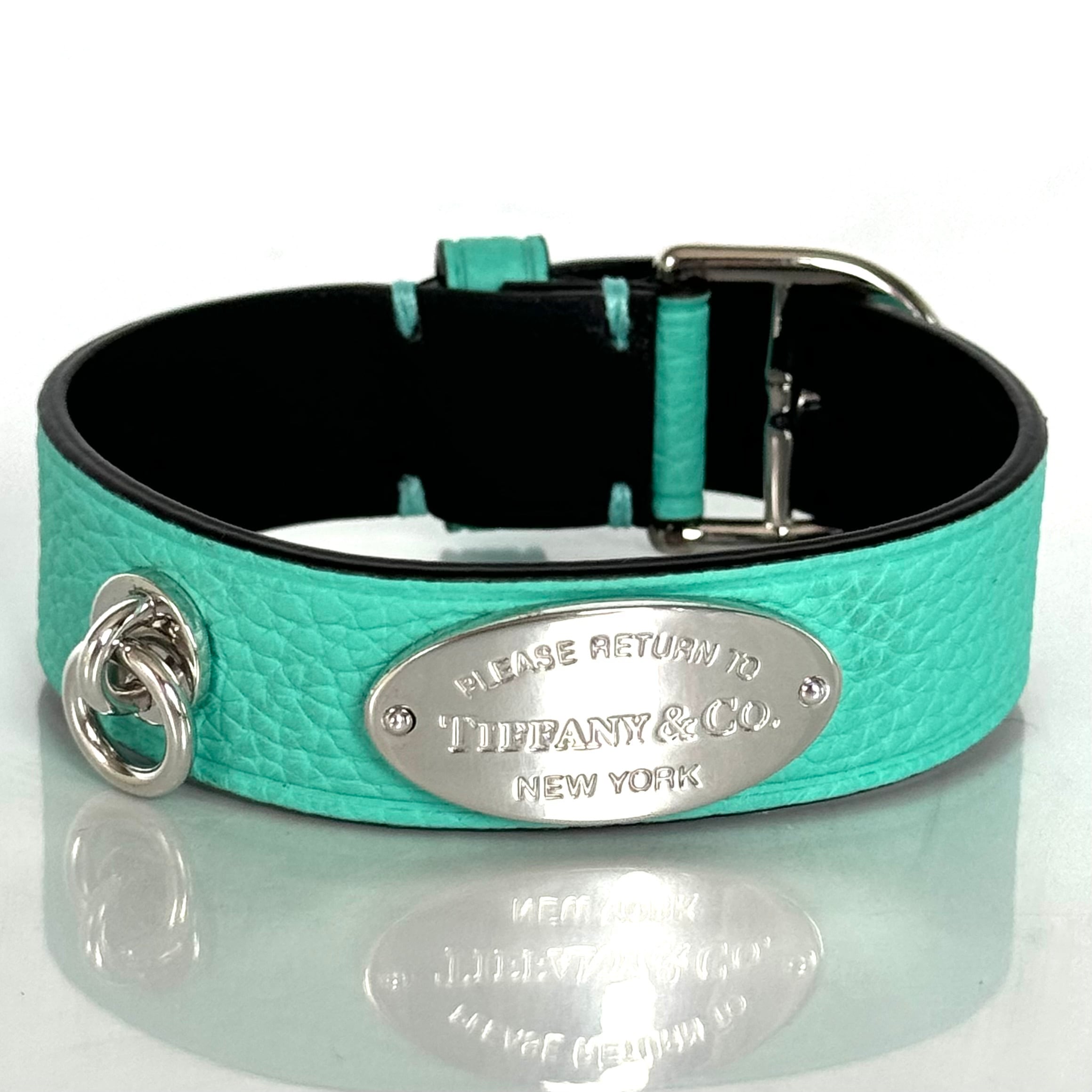 ティファニー リターントゥ ナローレザーブレスレット