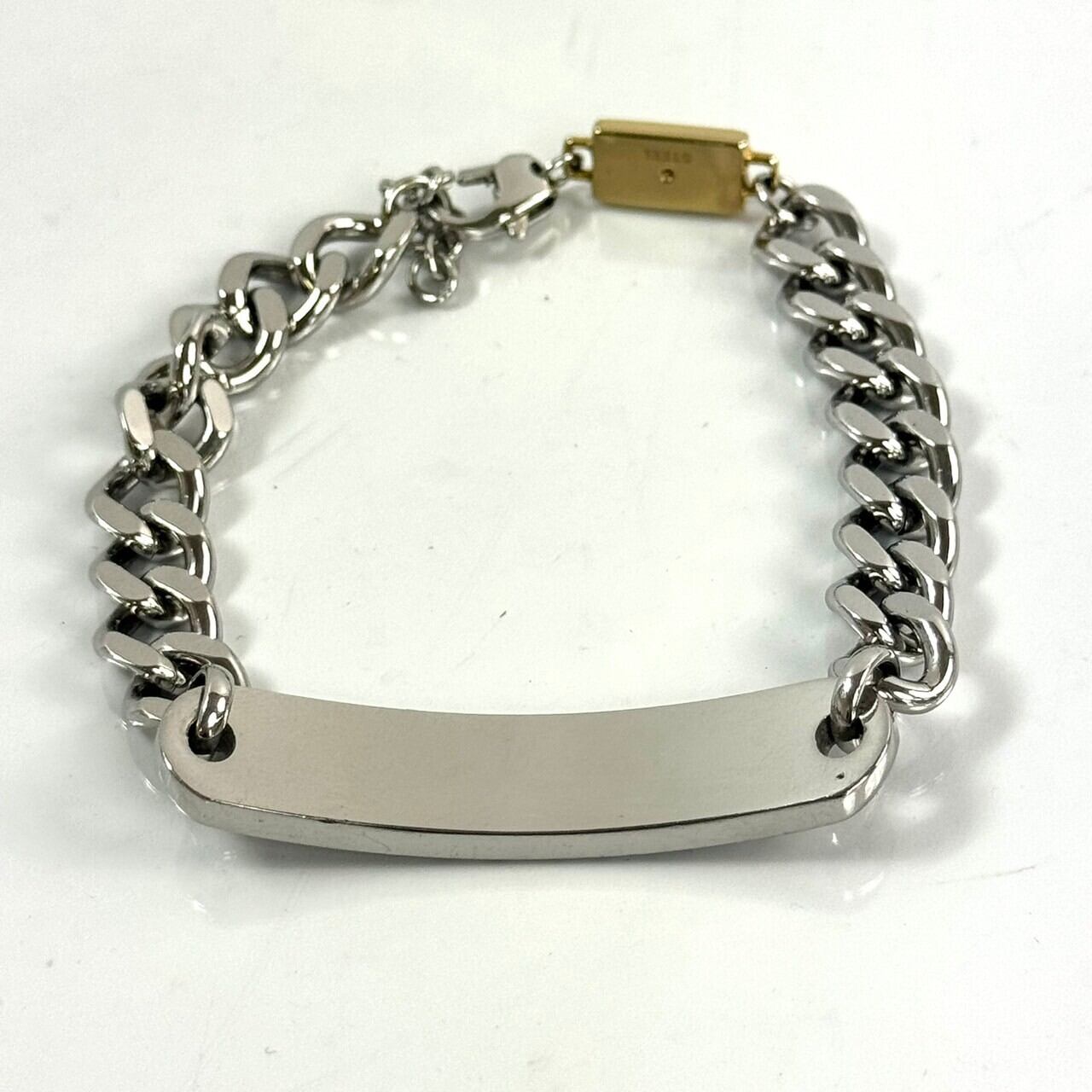 ディーゼル DIESEL ブレスレット シルバー