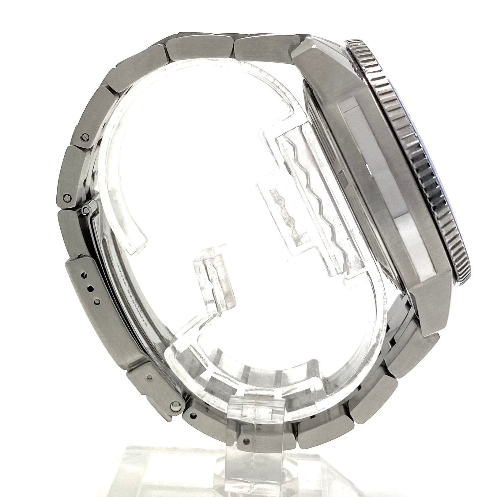 【美品・動作良好】ティソ TISSOT シースター1000 パワーマティック80 T120407A 自動巻 青 デイト表示 裏スケ 30気圧防水 中古 腕時計 メンズ