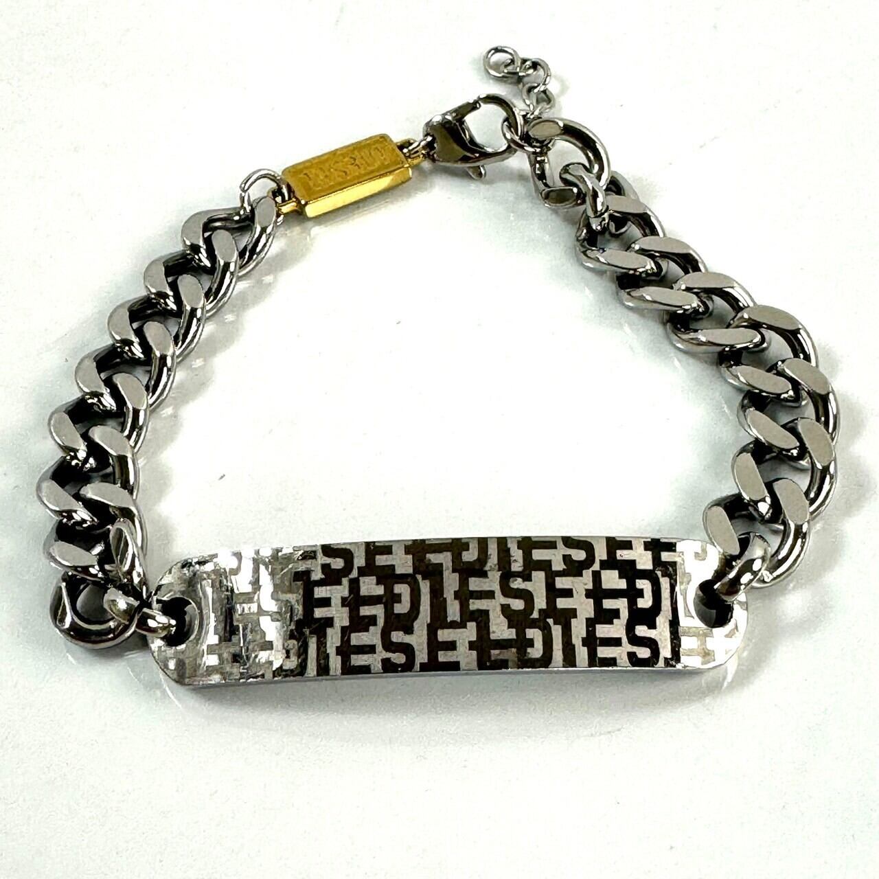 ディーゼル DIESEL ブレスレット シルバー