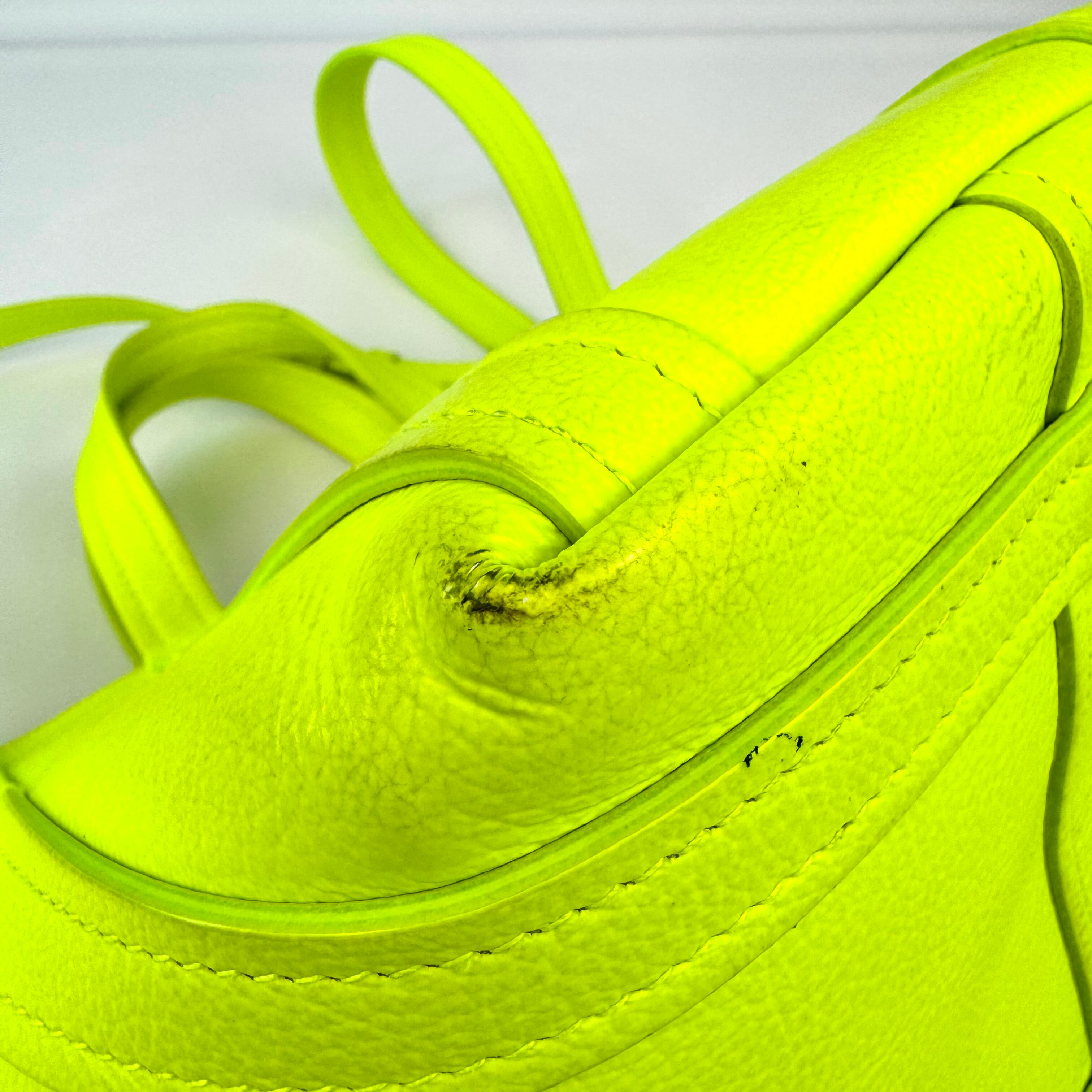 バレンシアガ エヴリディトート XS NORTH イエロー 黄色