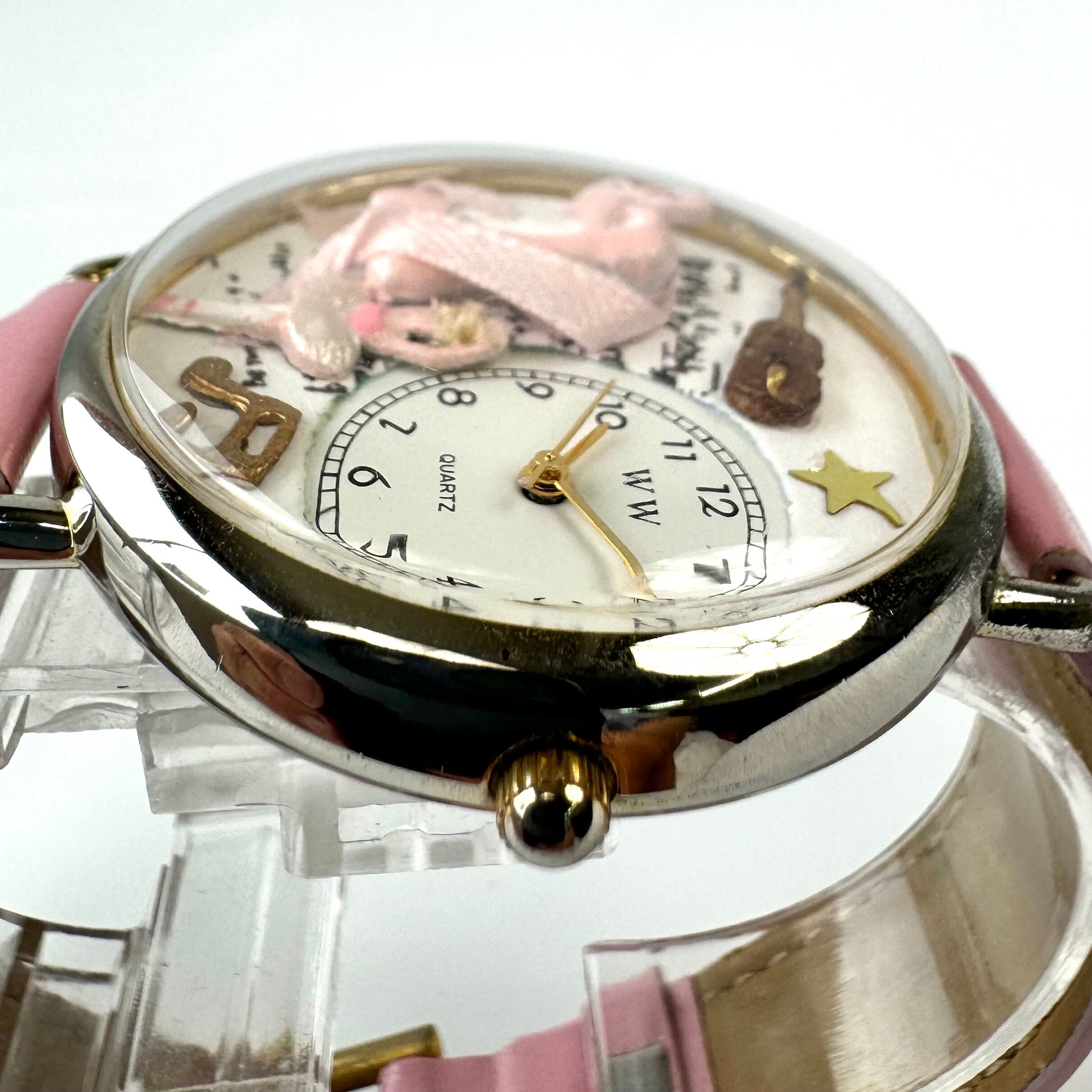 パラビオン Par Avion クォーツ レディース 革ベルト