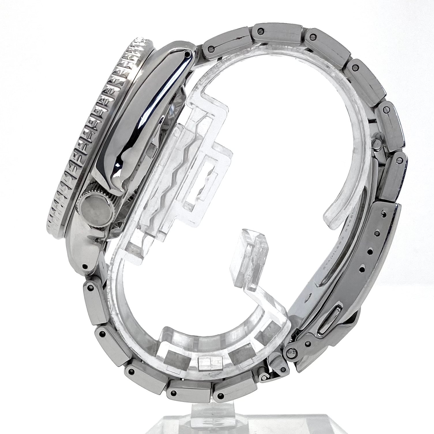 腕時計 メンズ セイコー 5スポーツ SBSA005 4R36-07G0 自動巻 黒 デイデイト表示(日本語・英語) 裏スケ 10気圧防水