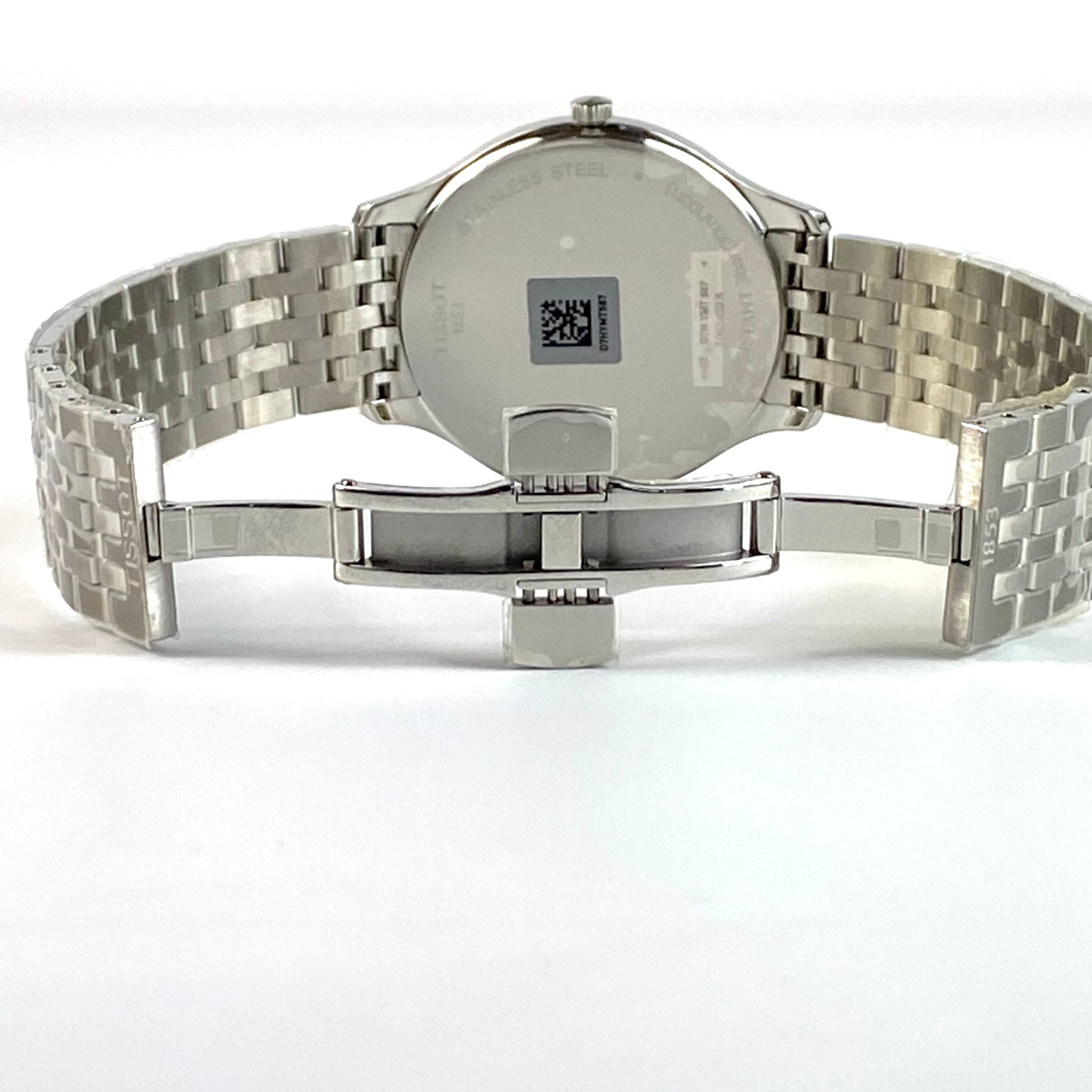 ティソ TISSOT クラシック トラディション 5.5 T063409A クォーツ 白 2針