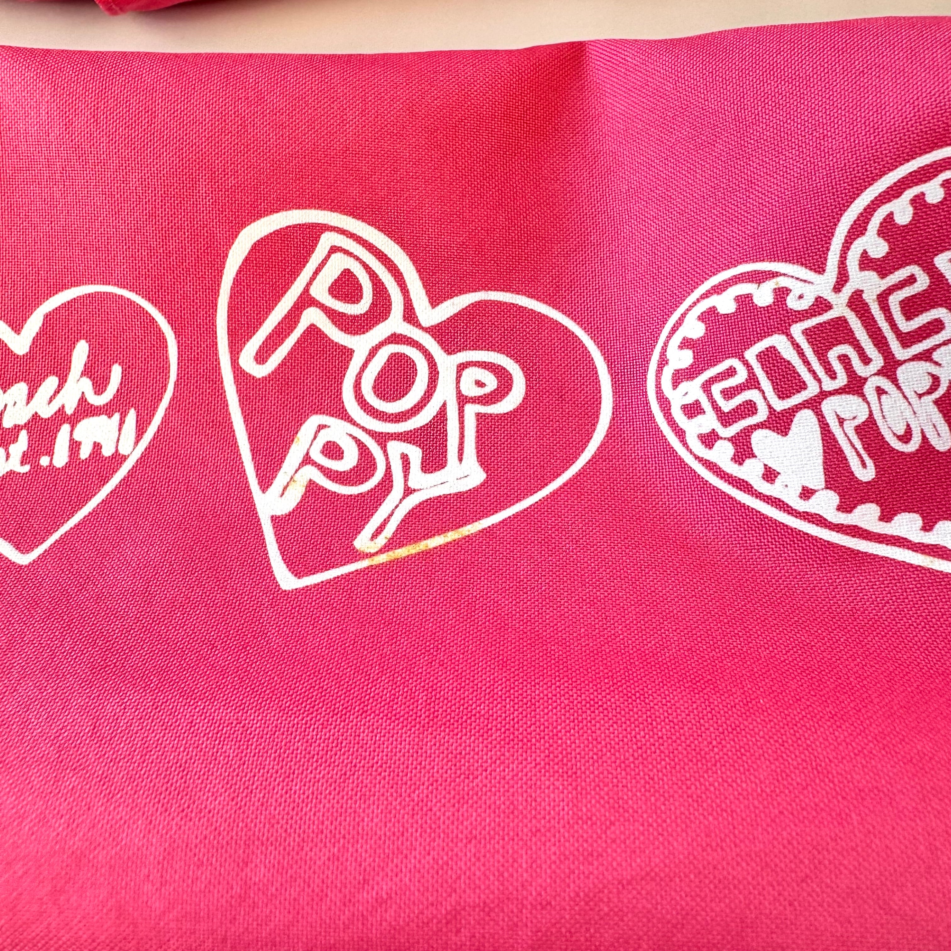 【美品】コーチ 折り畳み傘 ノベルティ 日傘 ピンク POPPY