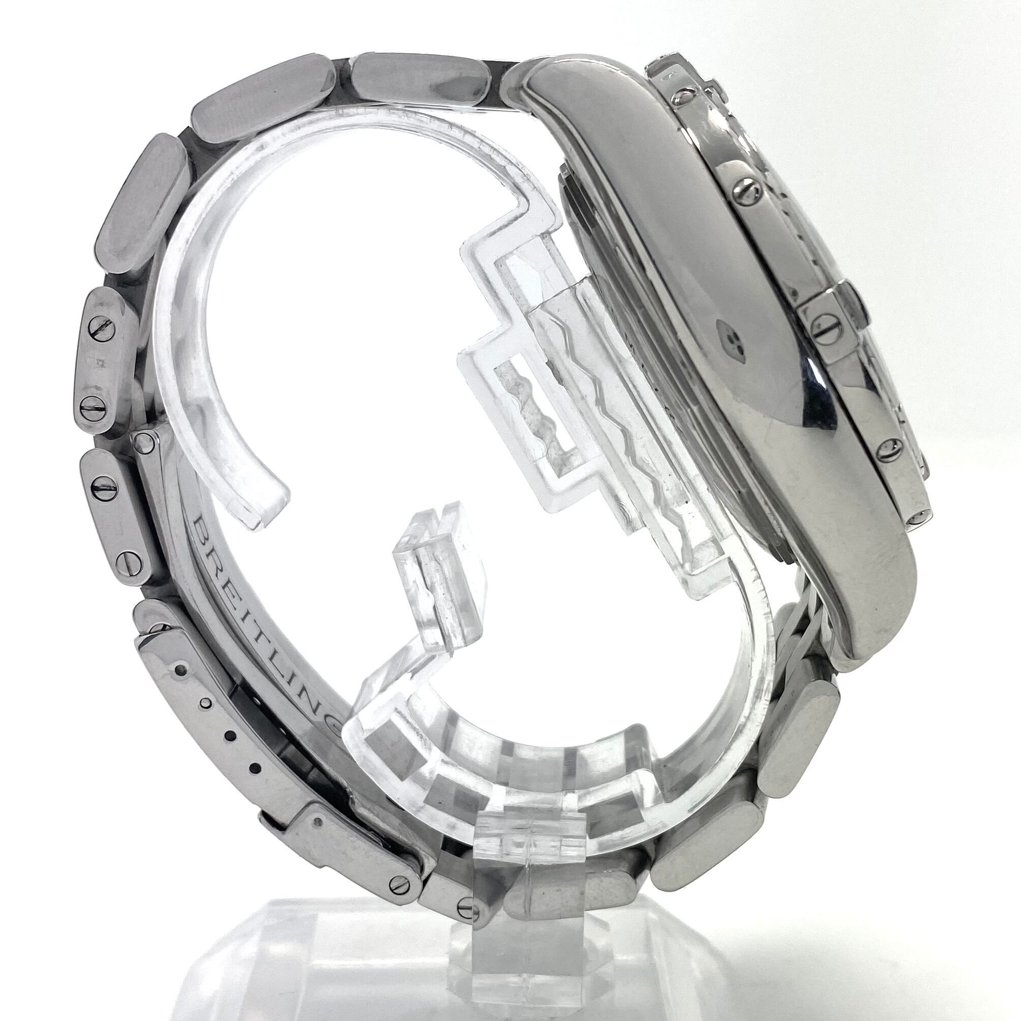 【希少】ブライトリング BREITLING クロノマットエボリューション A13356 自動巻 デイト表示 クロノグラフ 黒