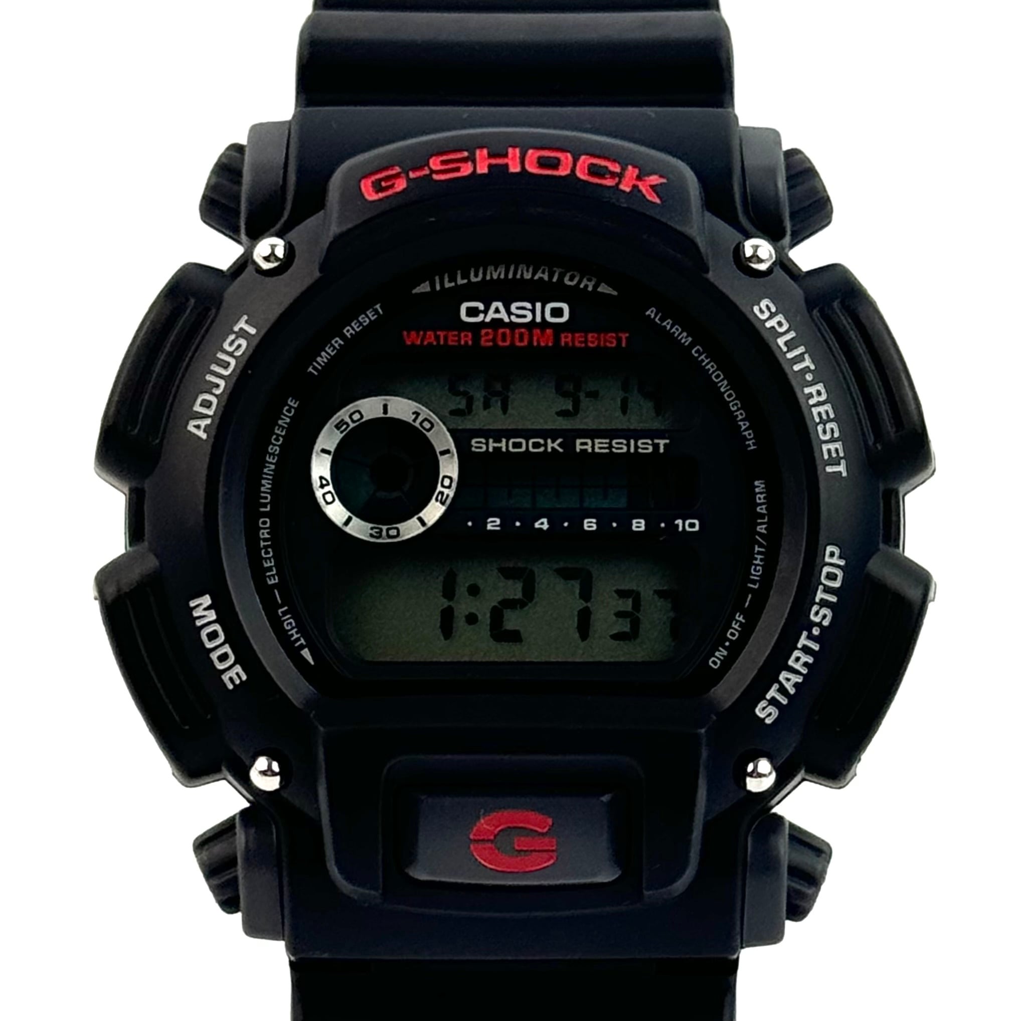 カシオ CASIO ジーショック G-SHOCK DW-9052-1V クォーツ デジタル 黒 樹脂ベルト 海外モデル