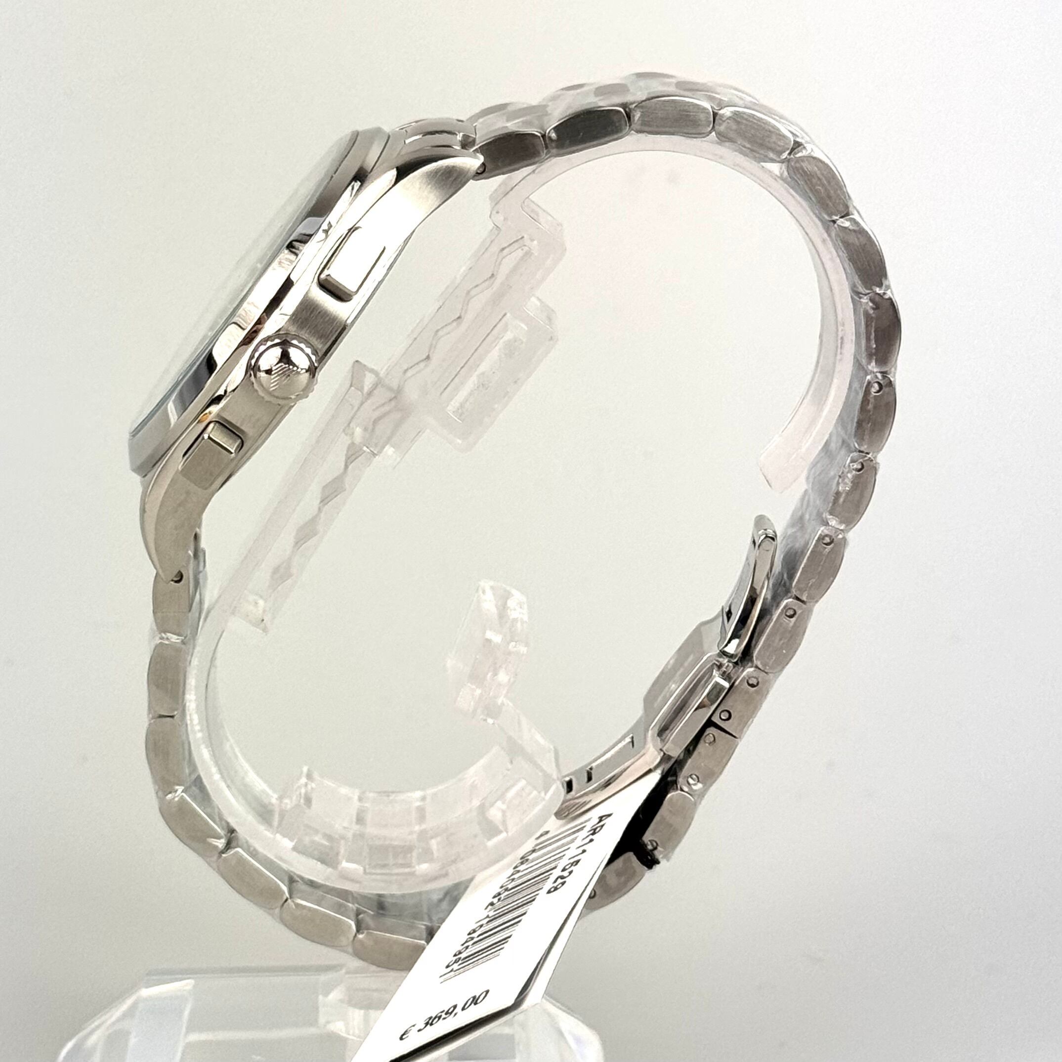 【未使用】エンポリオアルマーニ EMPORIO ARMANI AR-11529 クォーツ クロノグラフ グリーン デイト表示