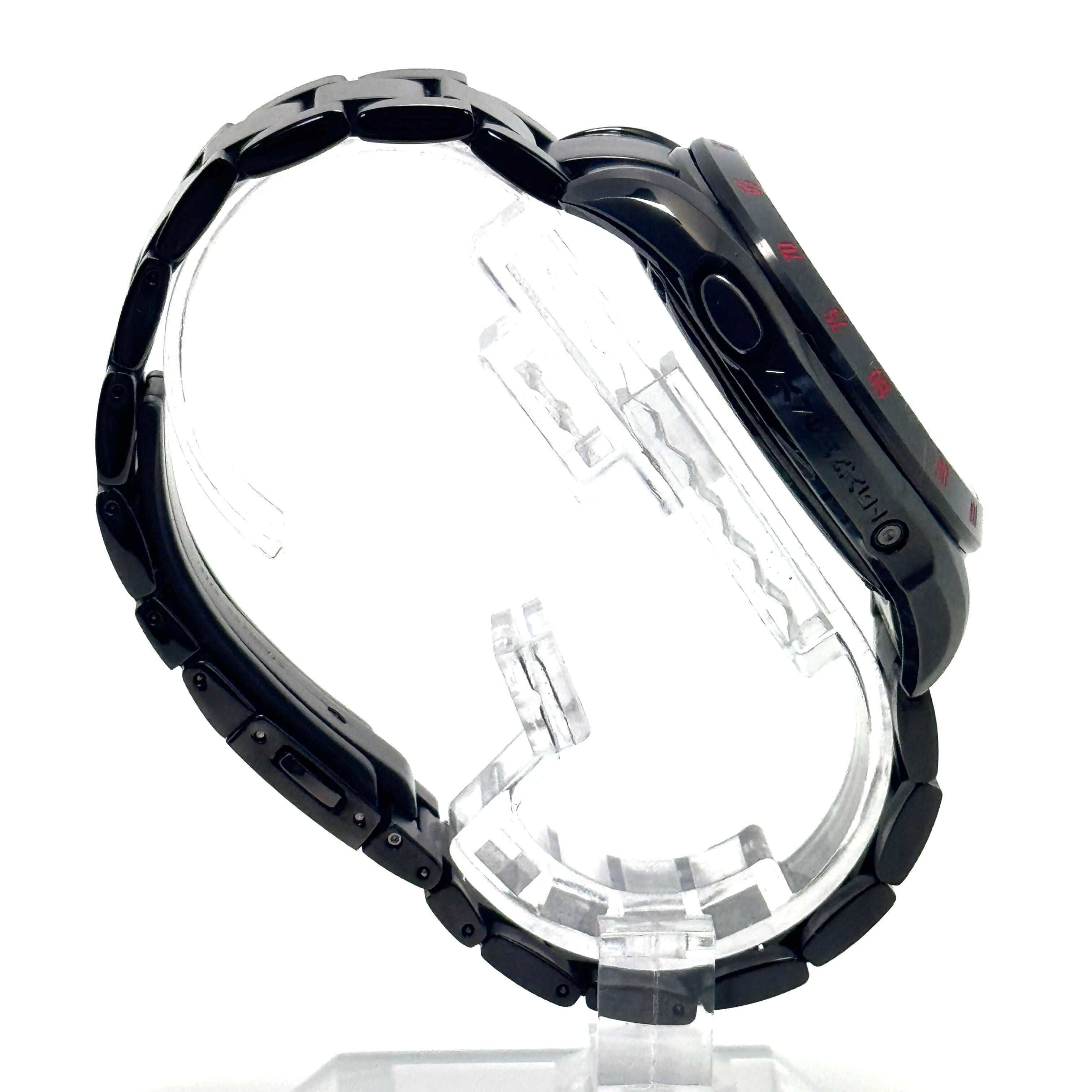 【希少・美品】セイコー SEIKO ブライツ SAGA127 8B82-0AK0 スターウォーズコラボ ダースモール 限定800本 電波ソーラー 黒 デイト表示 クロノグラフ