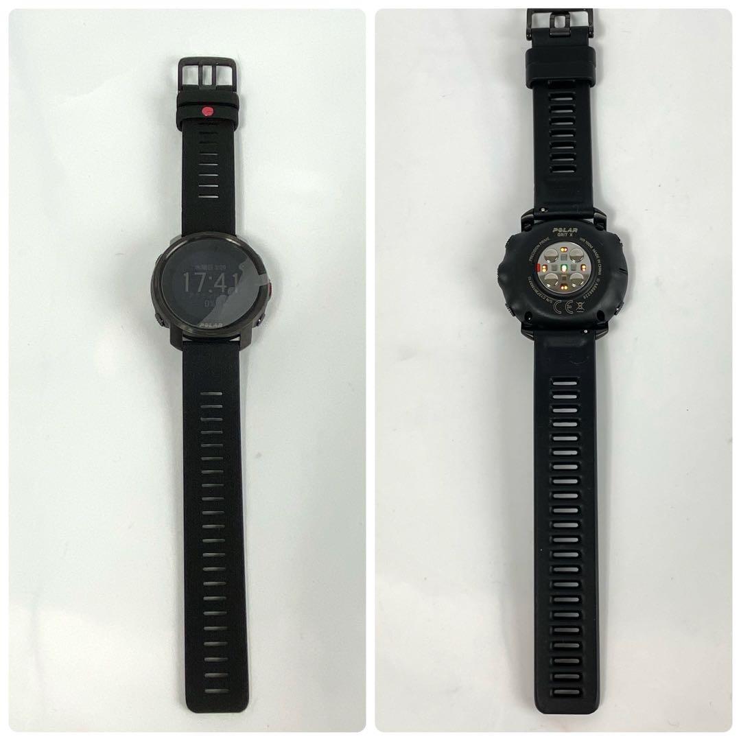 【未使用】ポラール スマートウォッチ グリットX デジタル 黒