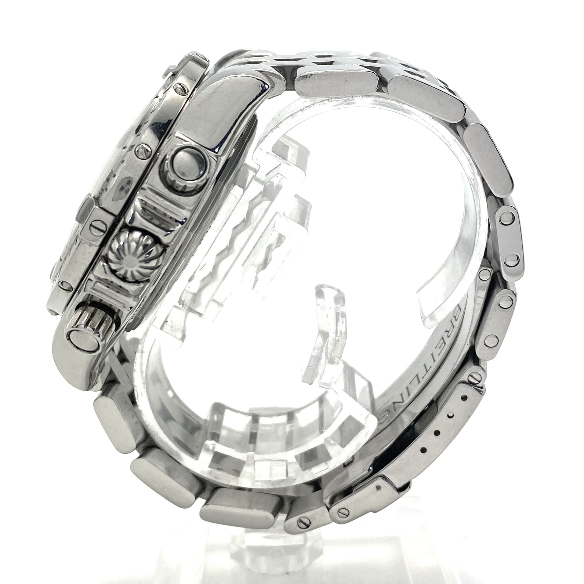 【希少】ブライトリング BREITLING クロノマットエボリューション A13356 自動巻 デイト表示 クロノグラフ 黒