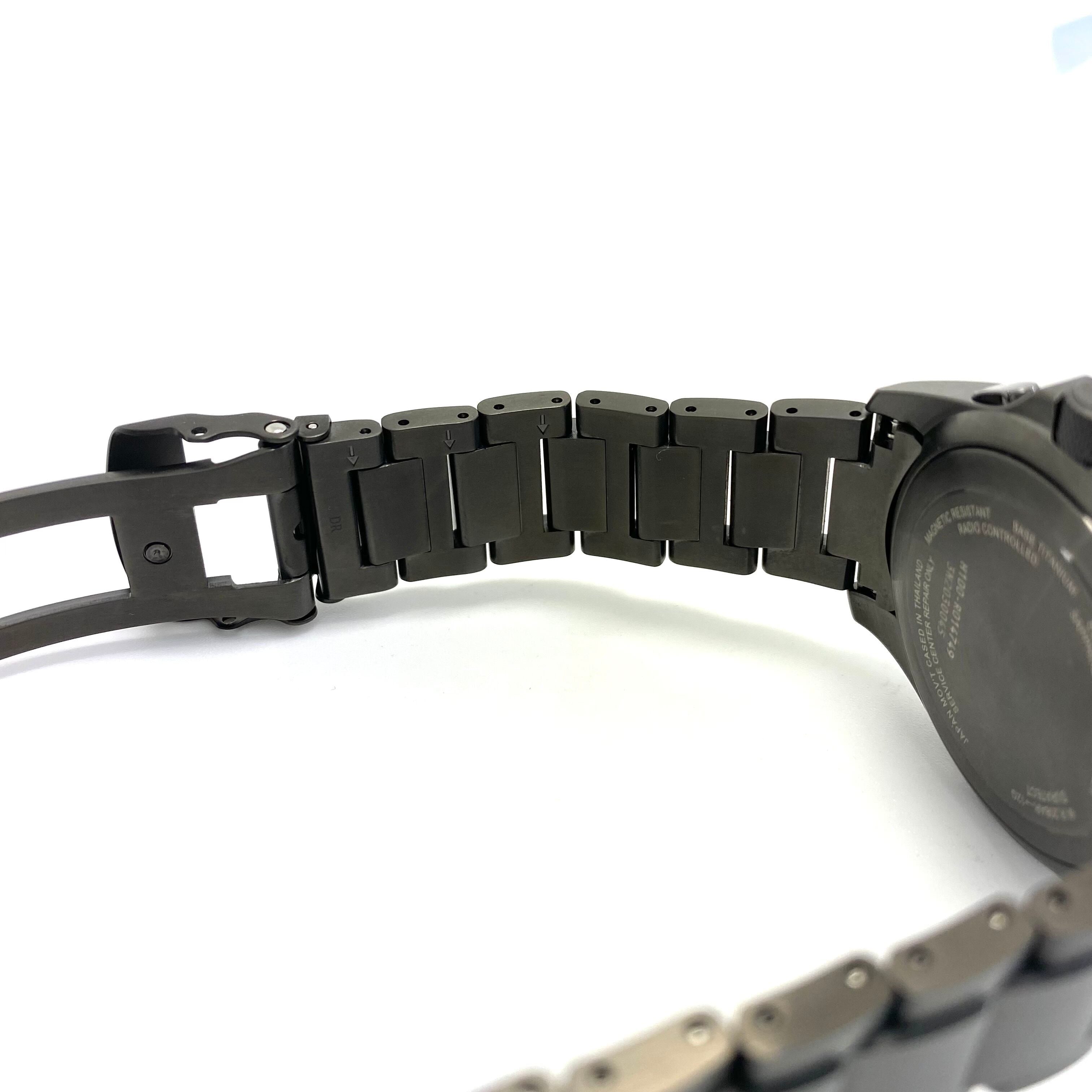 【ほぼ未使用】シチズン プロマスター LANDシリーズ AT6085-50E H100?R014749 電波ソーラー スーパーチタニウム デイデイト 黒