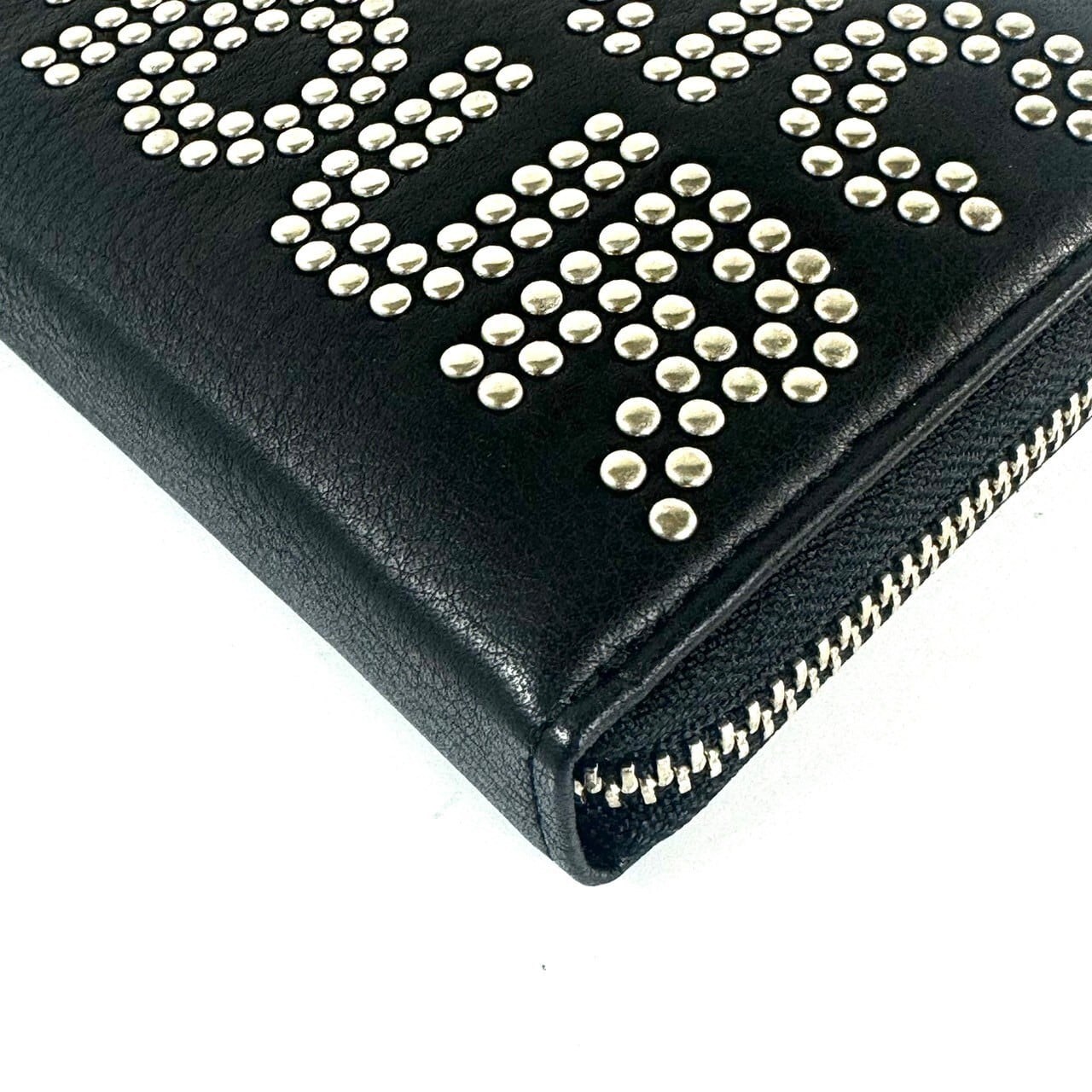 ヒステリックグラマー HYSTERIC GLAMOUR レザー 長財布 黒 ラウンドファスナー