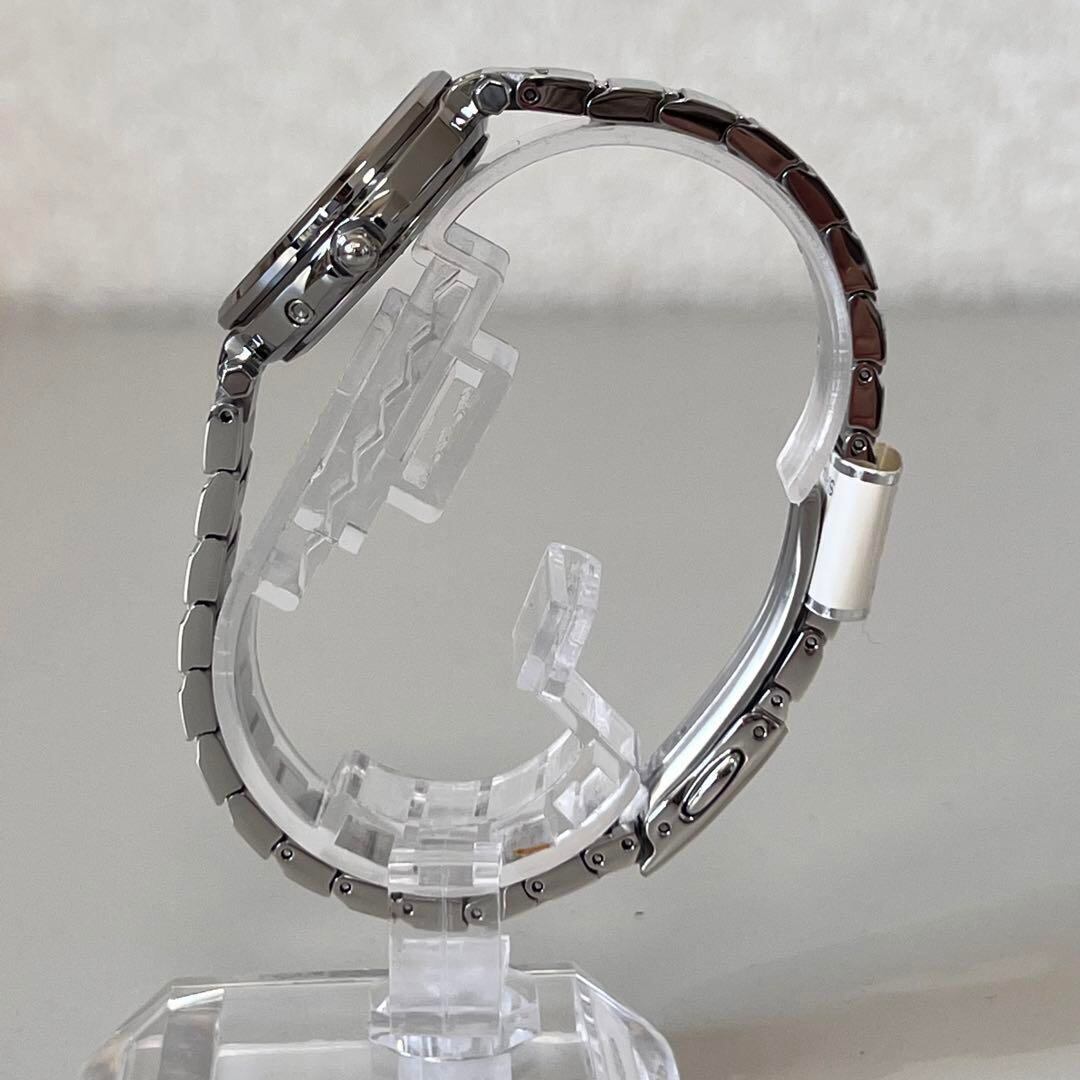 【美品】シチズン クロスシー ハッピーフライト タフソーラー 黒 エコドライブ