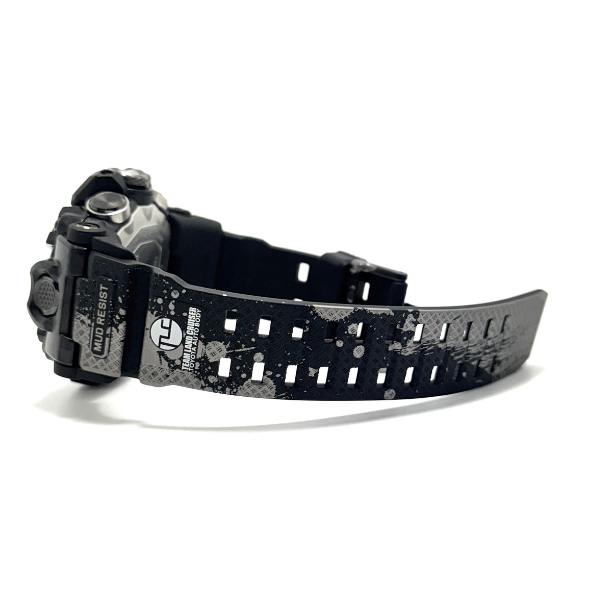 【美品・希少】カシオ CASIO G-SHOCK ジーショック MASTER OF G-LAND マッドマスター トヨタ ランドクルーザーコラボレーションモデル GWG-2000TLC-1AJR 電波ソーラー 黒 アナデジ 樹脂ベルト
