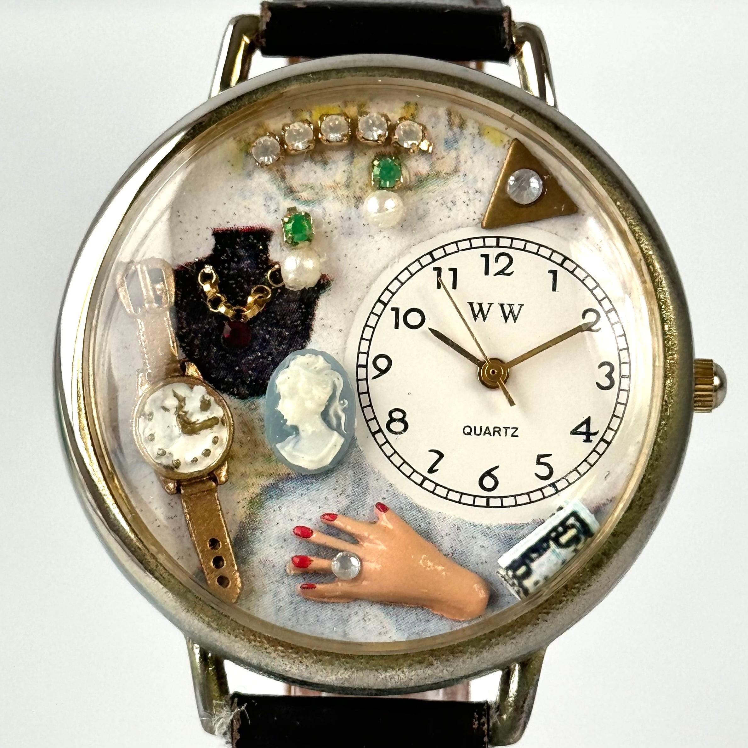 パラビオン Par Avion クォーツ レディース 革ベルト