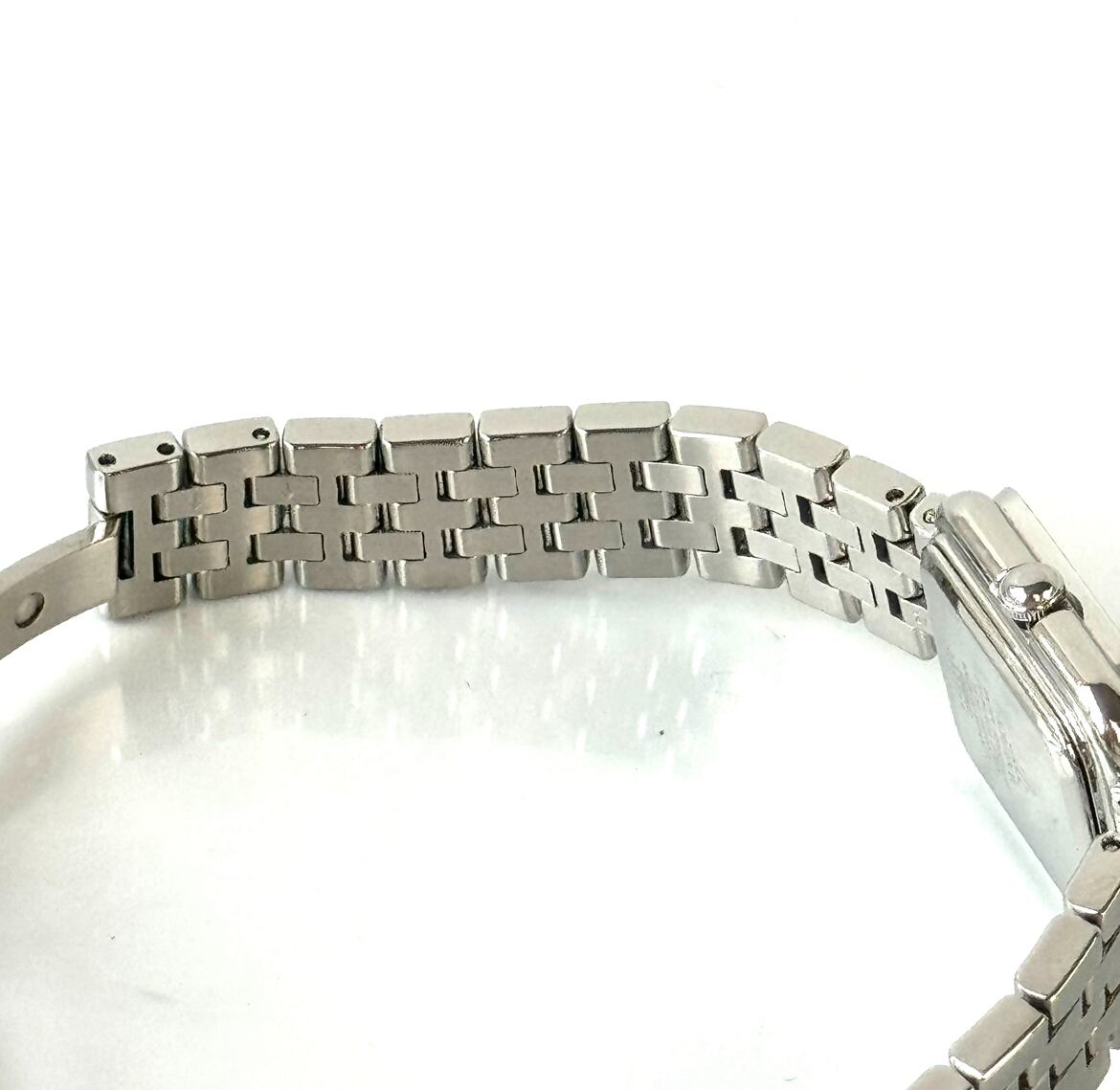 【美品】セイコー クレドール シグノ GSTE875 1E70-0CR0 クォーツ 2針 ピンク シェル ダイヤモンド