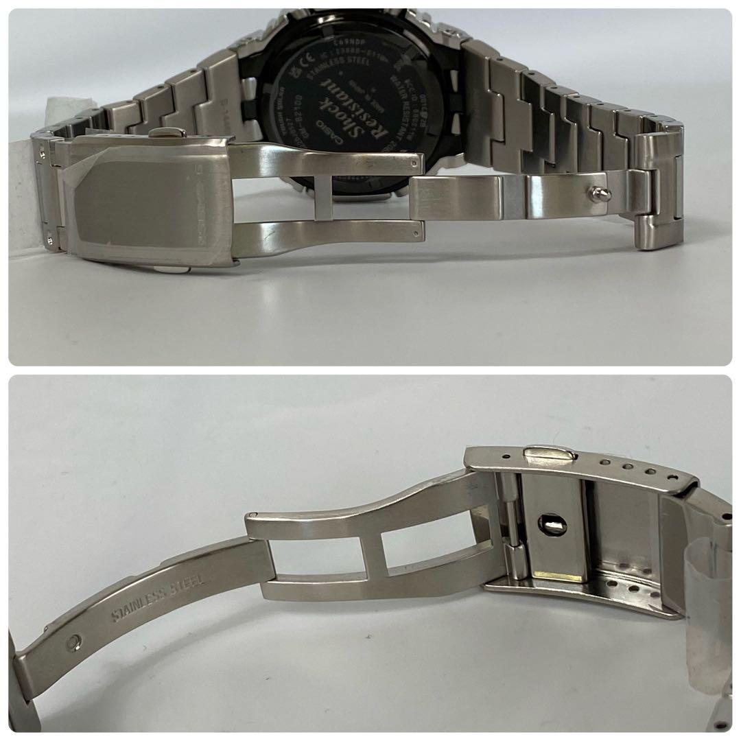 【美品】カシオ Gショック 2100シリーズ フルメタル タフソーラー 黒