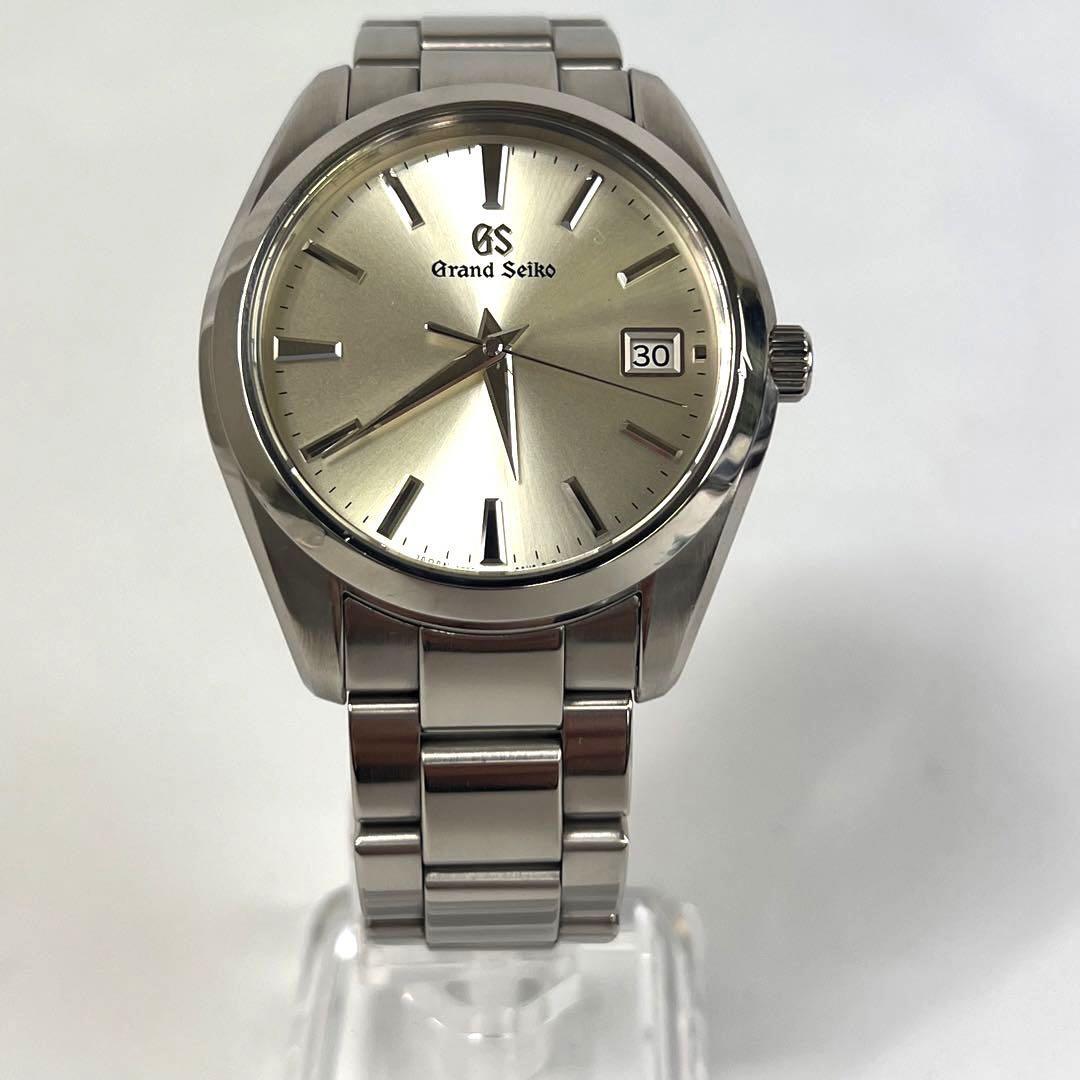 グランドセイコー SBGV221 9Fクォーツ シルバー デイト表示