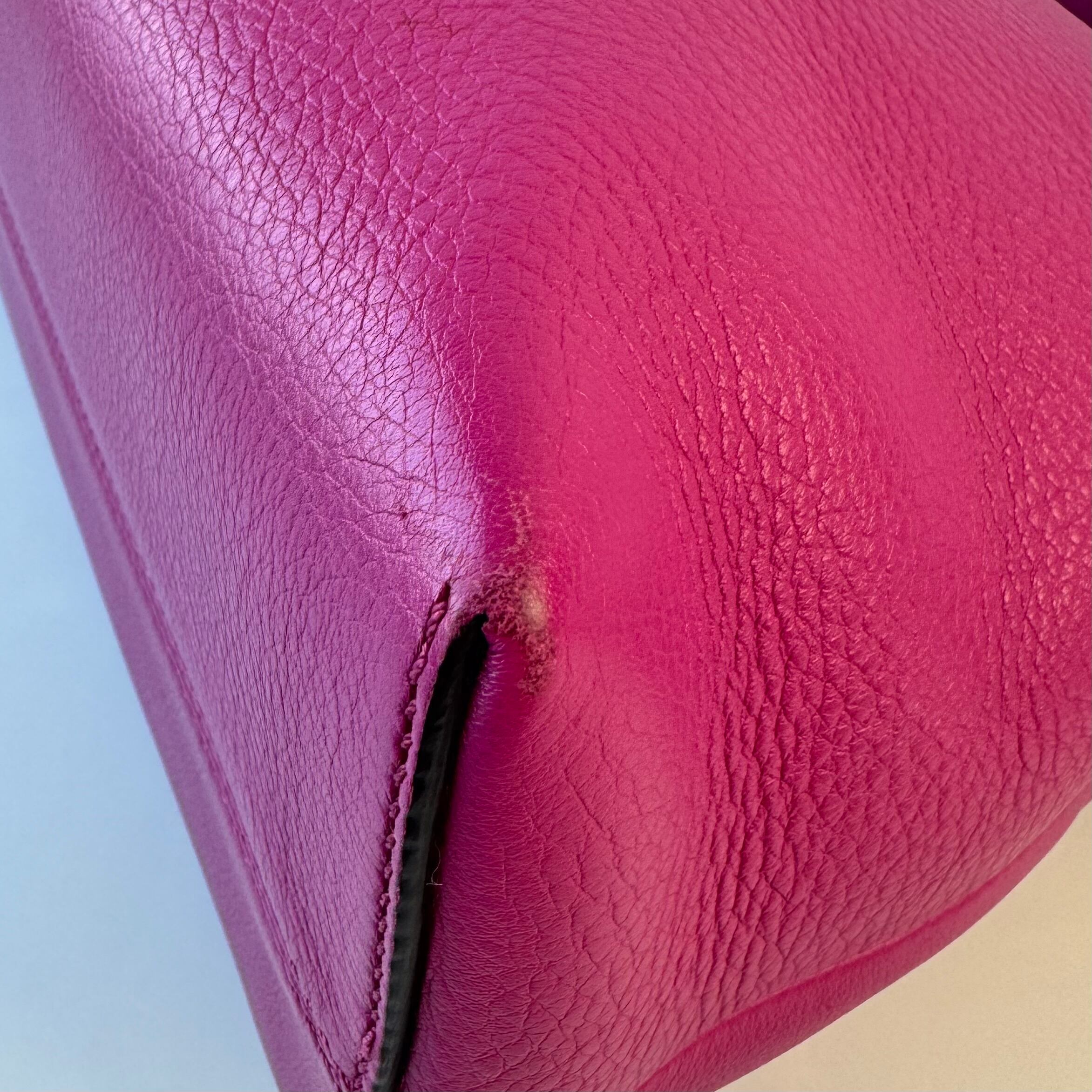 【美品】フェンディ バイザウェイ ハンドバッグ ミディアム 2WAY パープル