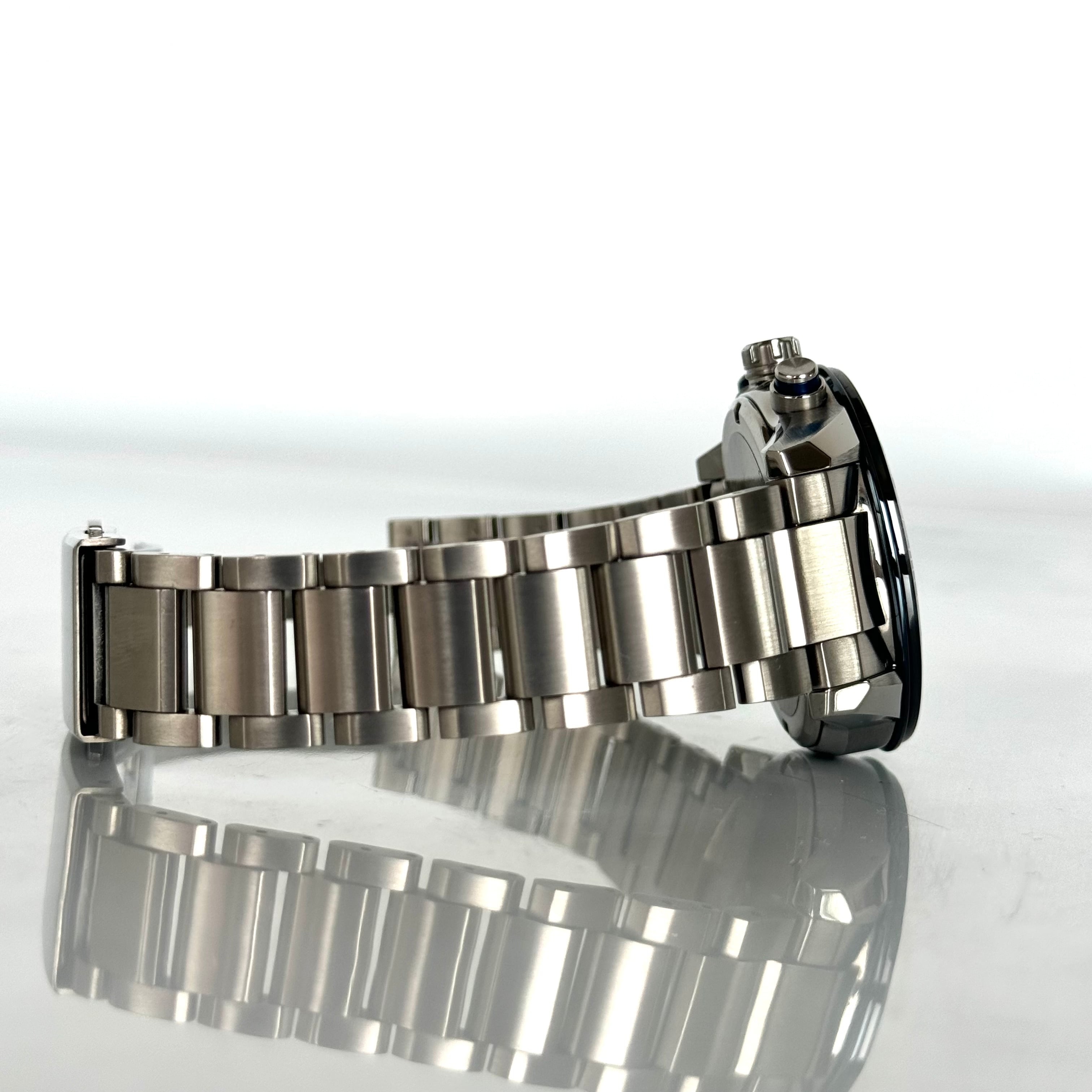 【美品】セイコー アストロン SBXC015 5X53-0AE0 GPSソーラー ブルー セラミック ステンレス