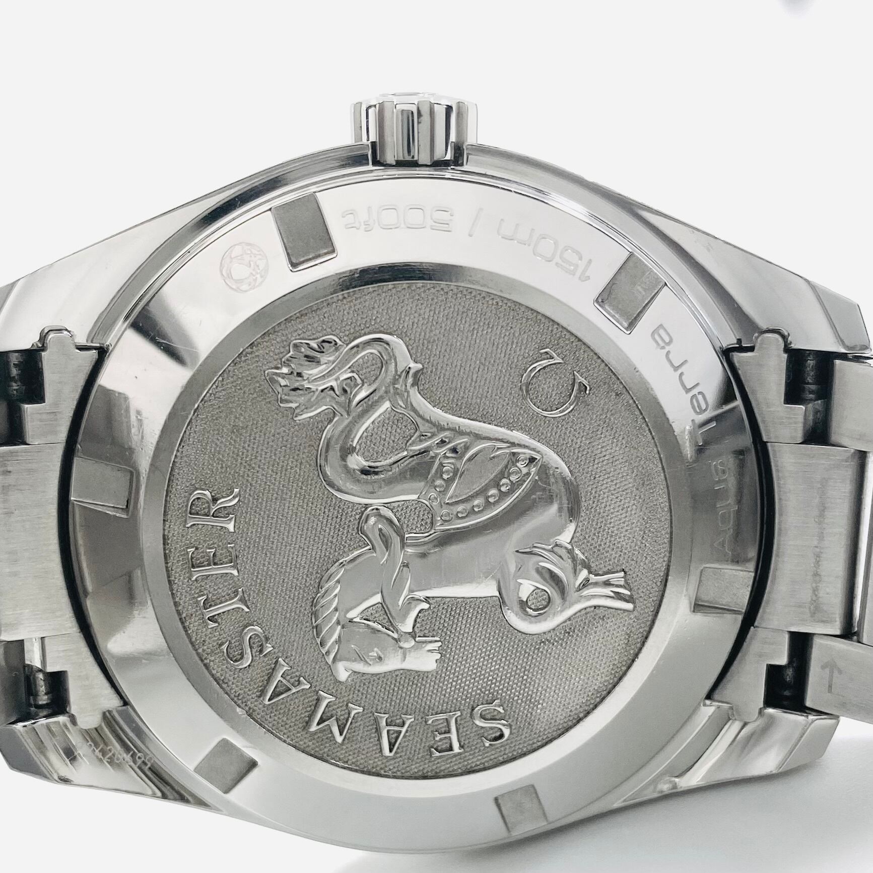 腕時計 メンズ オメガ OMEGA シーマスター アクアテラ 231.10.39.60.06.001 グレー デイト表示 クォーツ 150m防水