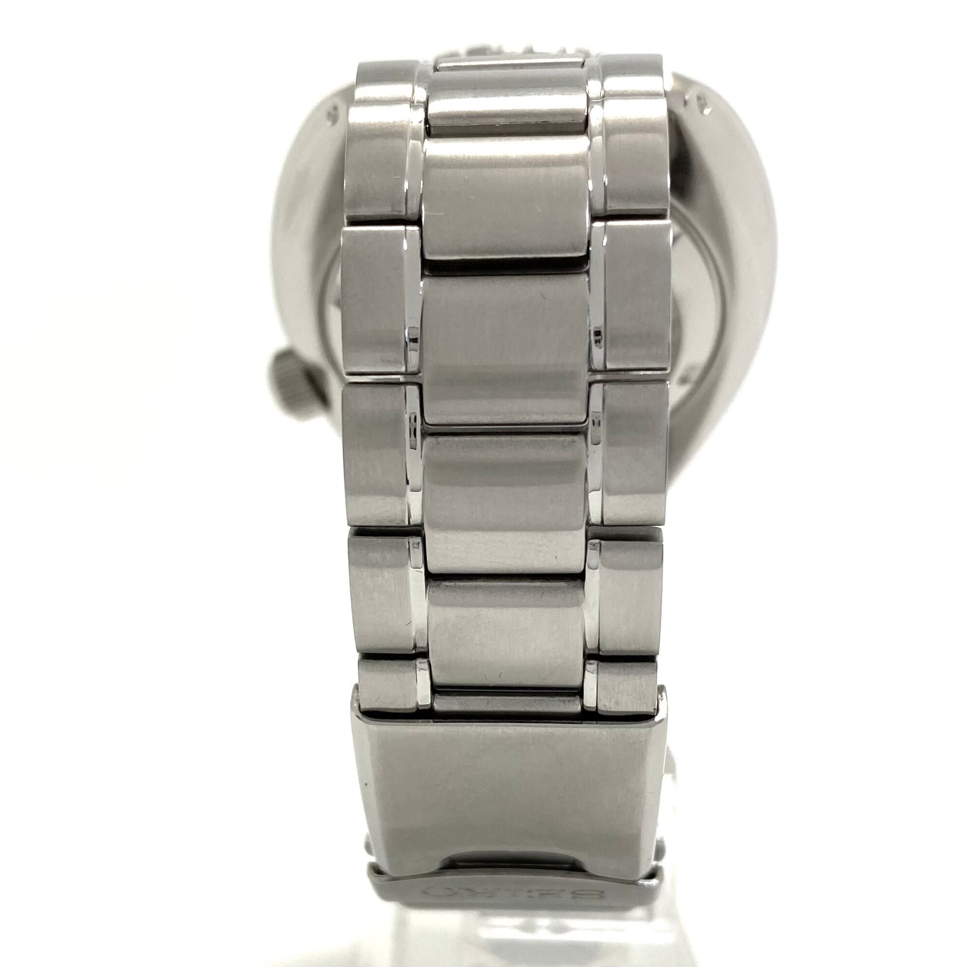 【美品】セイコー プロスペックス ダイバースキューバ PADIコラボモデル SBDY125 4R36-06Z0 自動巻 青 デイデイト表示(日本語・英語)