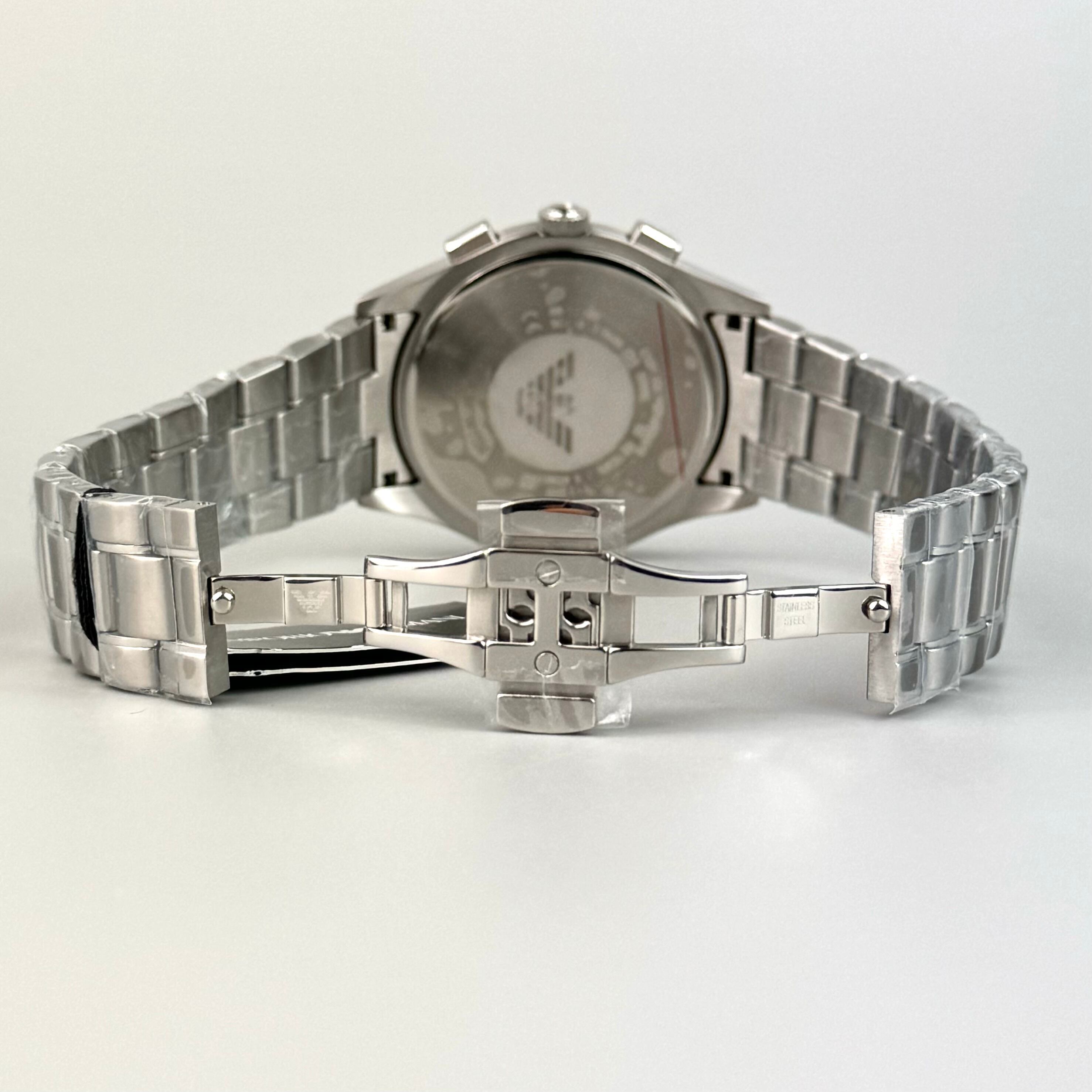 【未使用】エンポリオアルマーニ EMPORIO ARMANI AR-11529 クォーツ クロノグラフ グリーン デイト表示