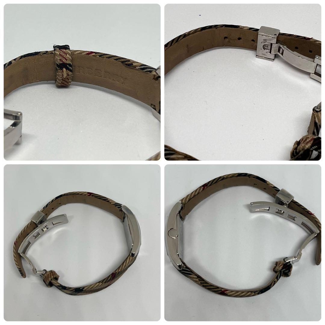 バーバリー BU1051 クォーツ レザーベルト 2針