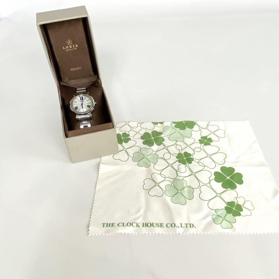 セイコー 3B51-0AJ0 ルキア 電波ソーラー シルバー