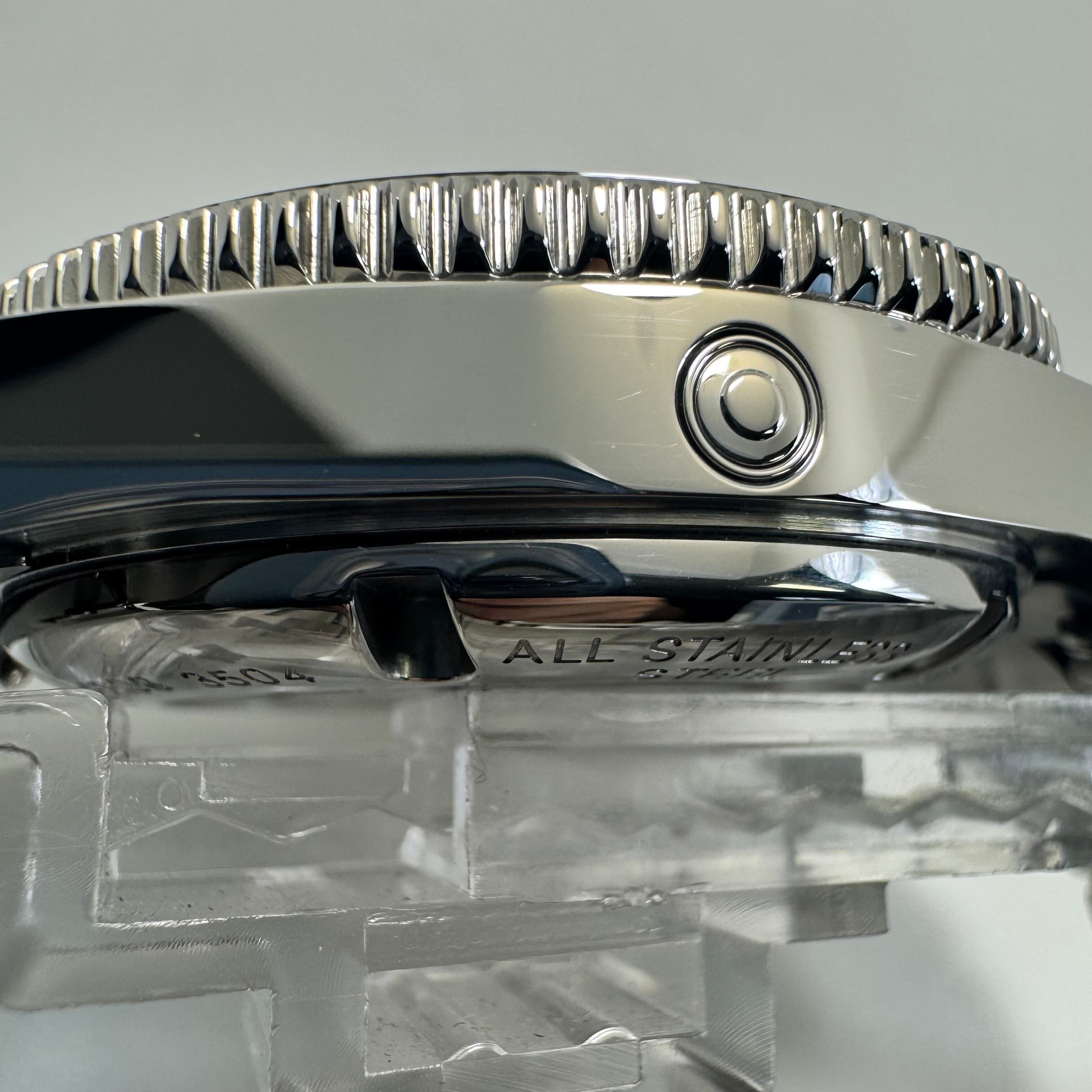 【美品】エポス EPOS スポーティブ ダイバー 3504BK 自動巻 黒 デイト表示