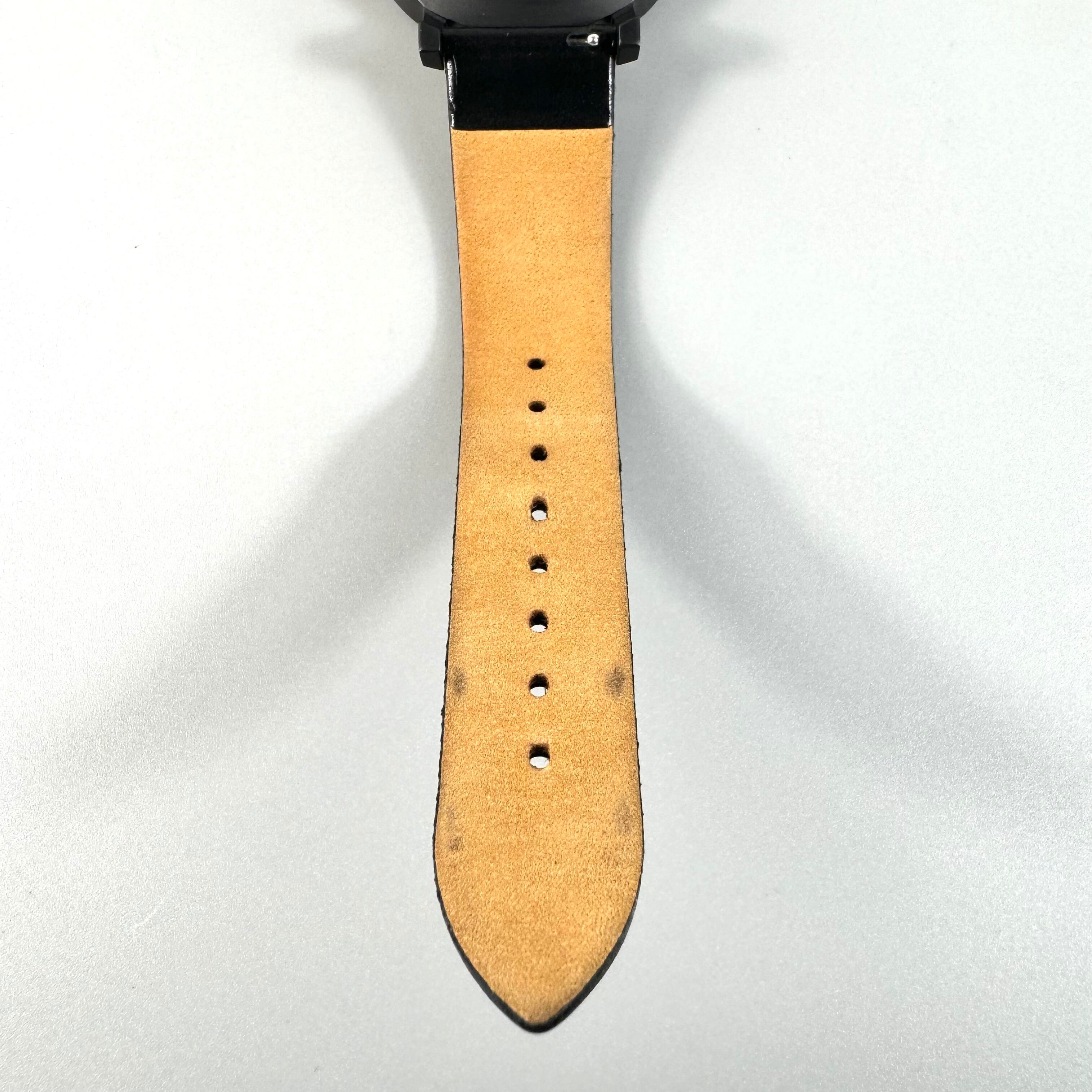 【美品】クラスフォーティーン KLASSE14 MARIO NOBILE Volare ヴォラーレ VO14BK002W クォーツ 黒 革ベルト