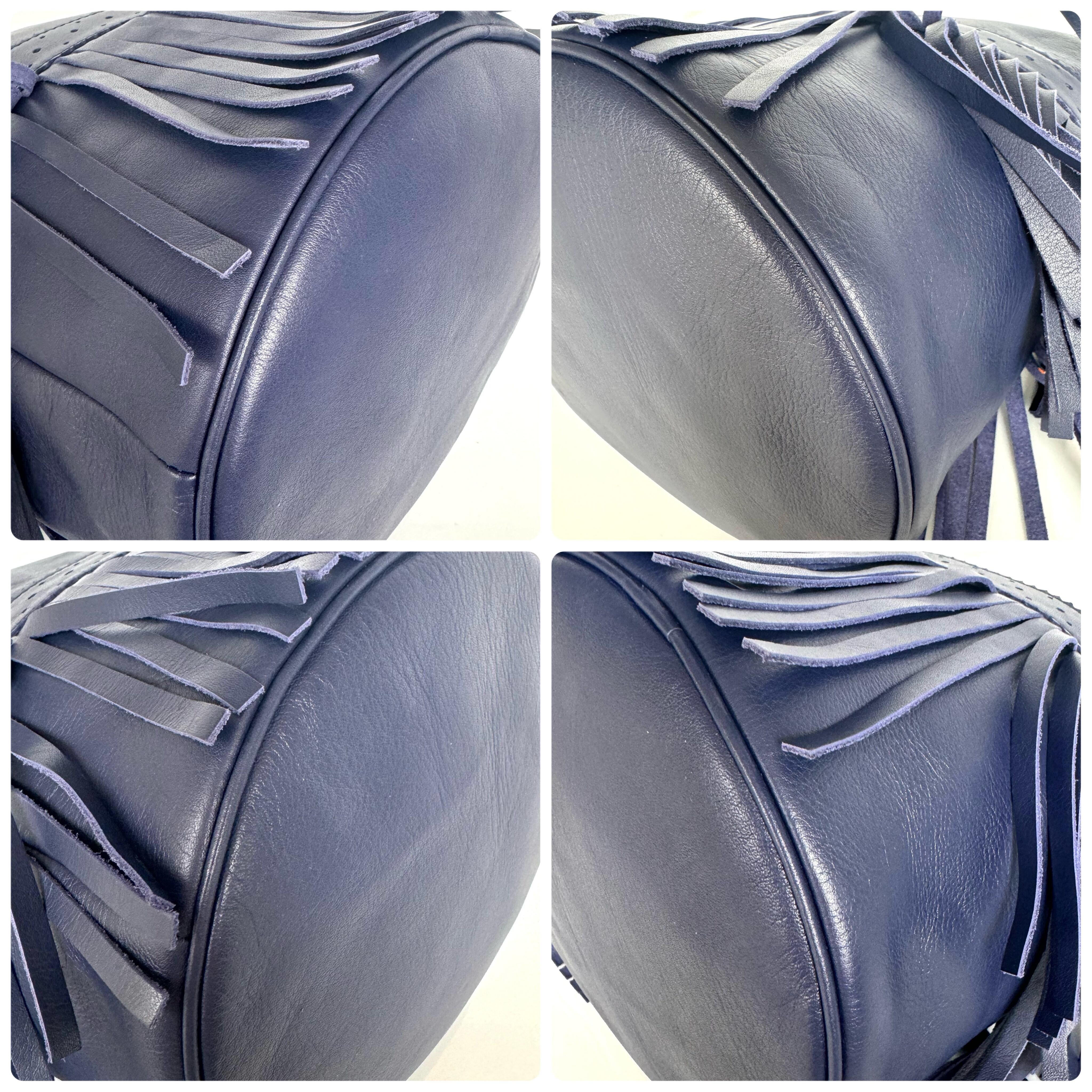 【美品】J&M デビットソン カーニバル ラージ ショルダーバッグ レザー