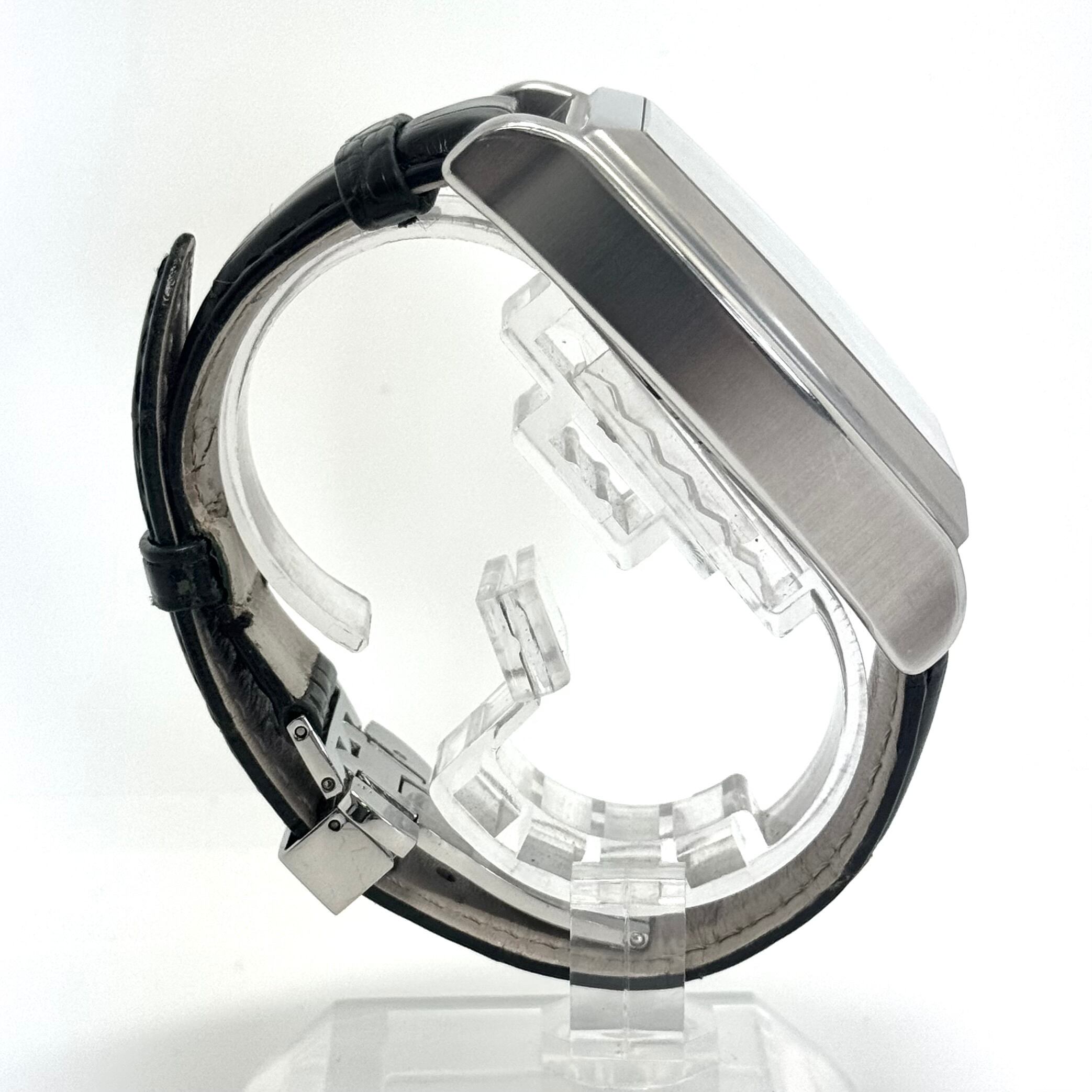 【希少】メモリジン MEMORIGIN 霊亀 MO0401 トゥールビヨン 手巻き スケルトン ルビー 革ベルト