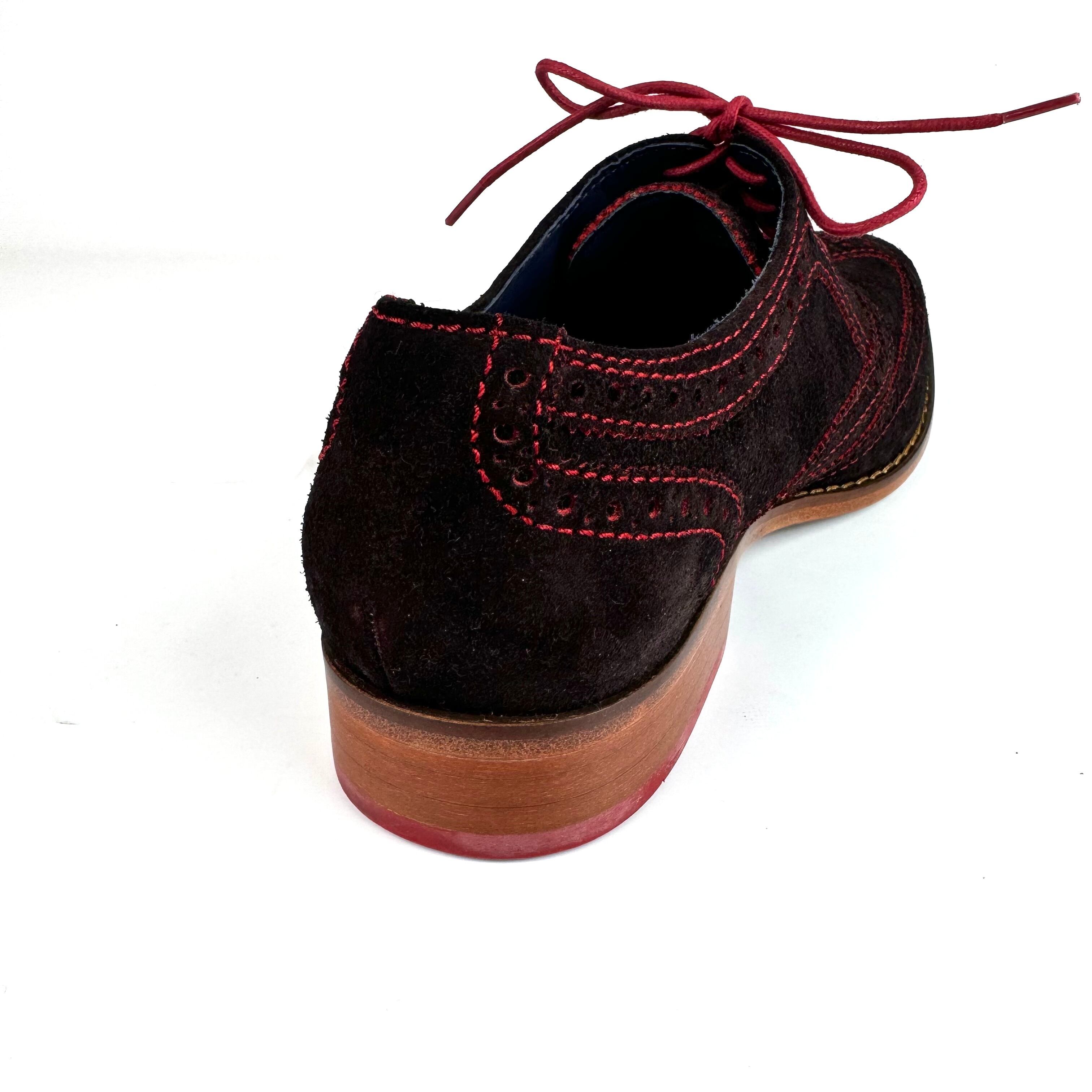 【ほぼ未使用】コールハーン ナイキエアー ウィングチップ スエード ブラウン