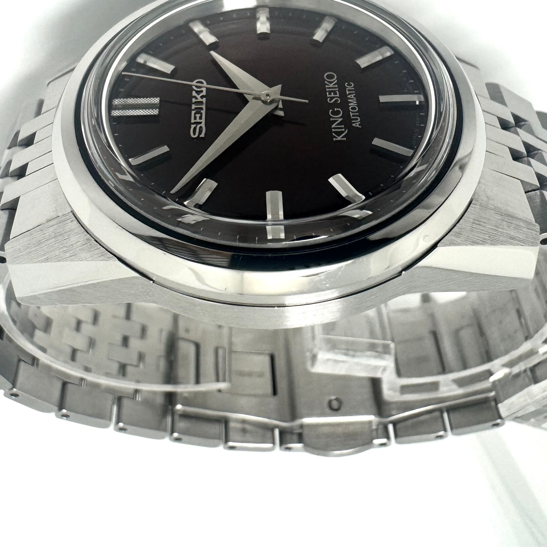 【美品】腕時計 セイコー SEIKO キングセイコー KING SEIKO SDKS009 6R31-00D0 中古 自動巻 赤 ワインレッド 10気圧防水