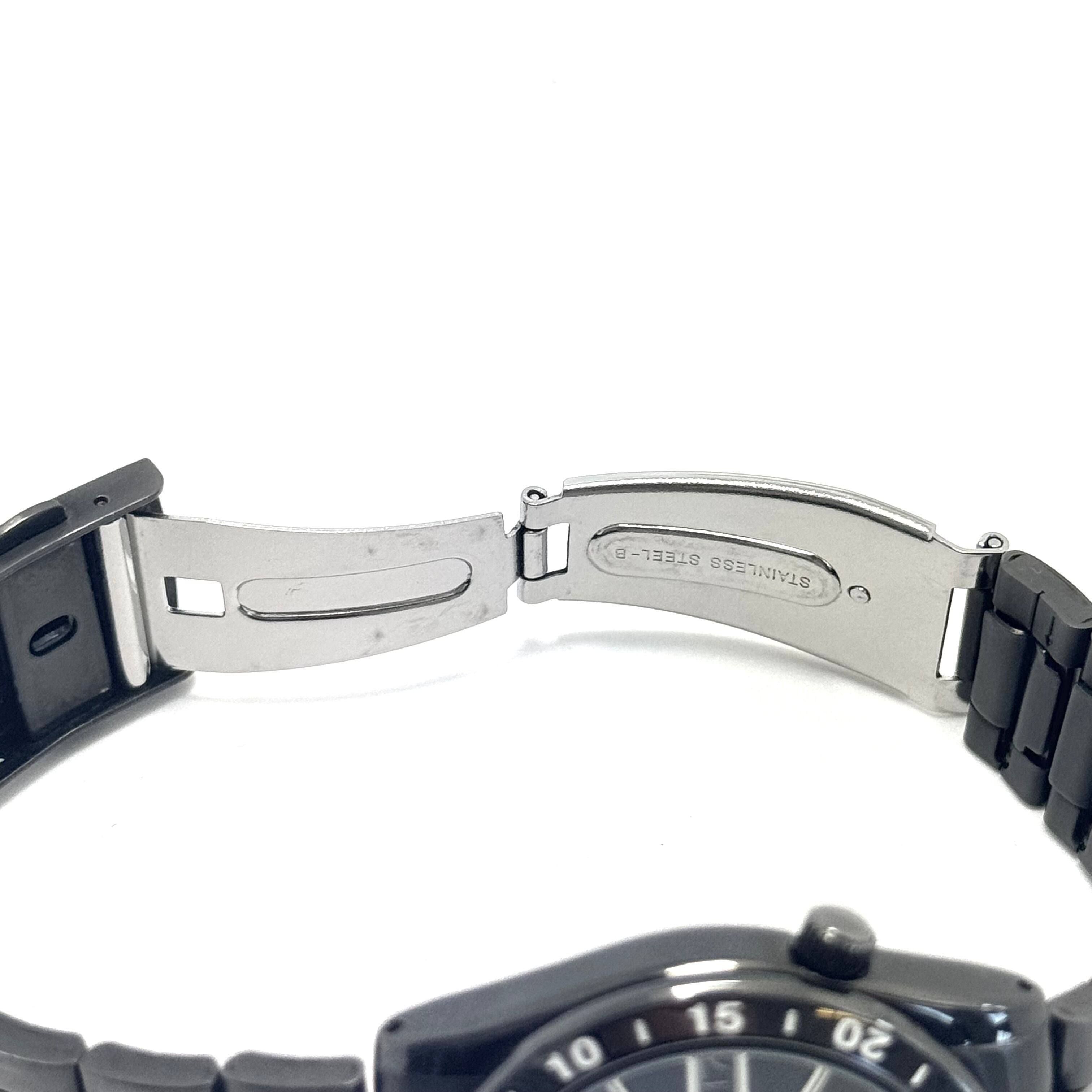 セイコー セイコーファイブ セイコー5 SNKE03K1 7S26-02T0 自動巻 黒 裏スケ デイデイト(スペイン語・英語) 海外モデル