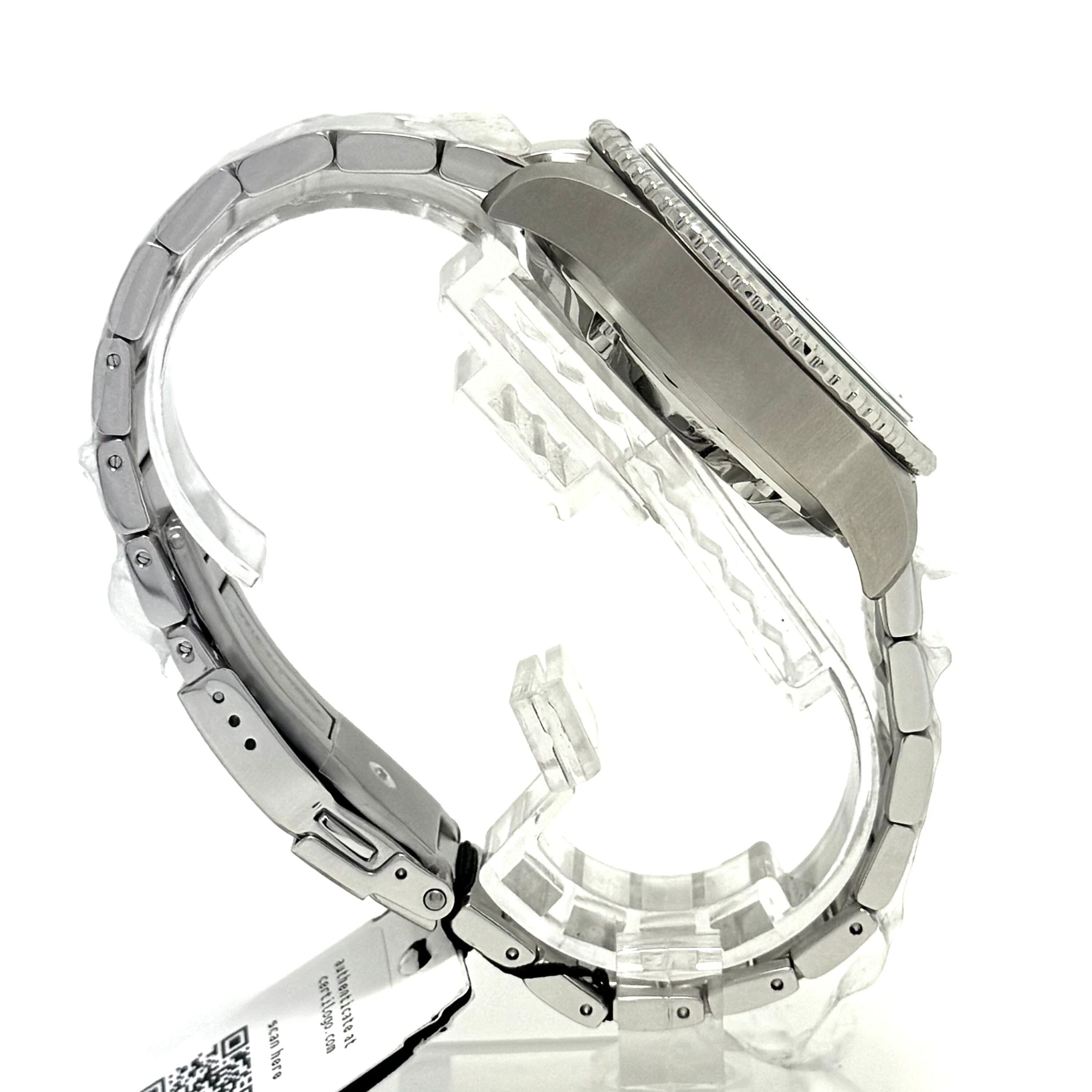 【未使用】エンポリオアルマーニ EMPORIO ARMANI AR-60061 メカニコ 自動巻 スケルトン グリーン デイト表示