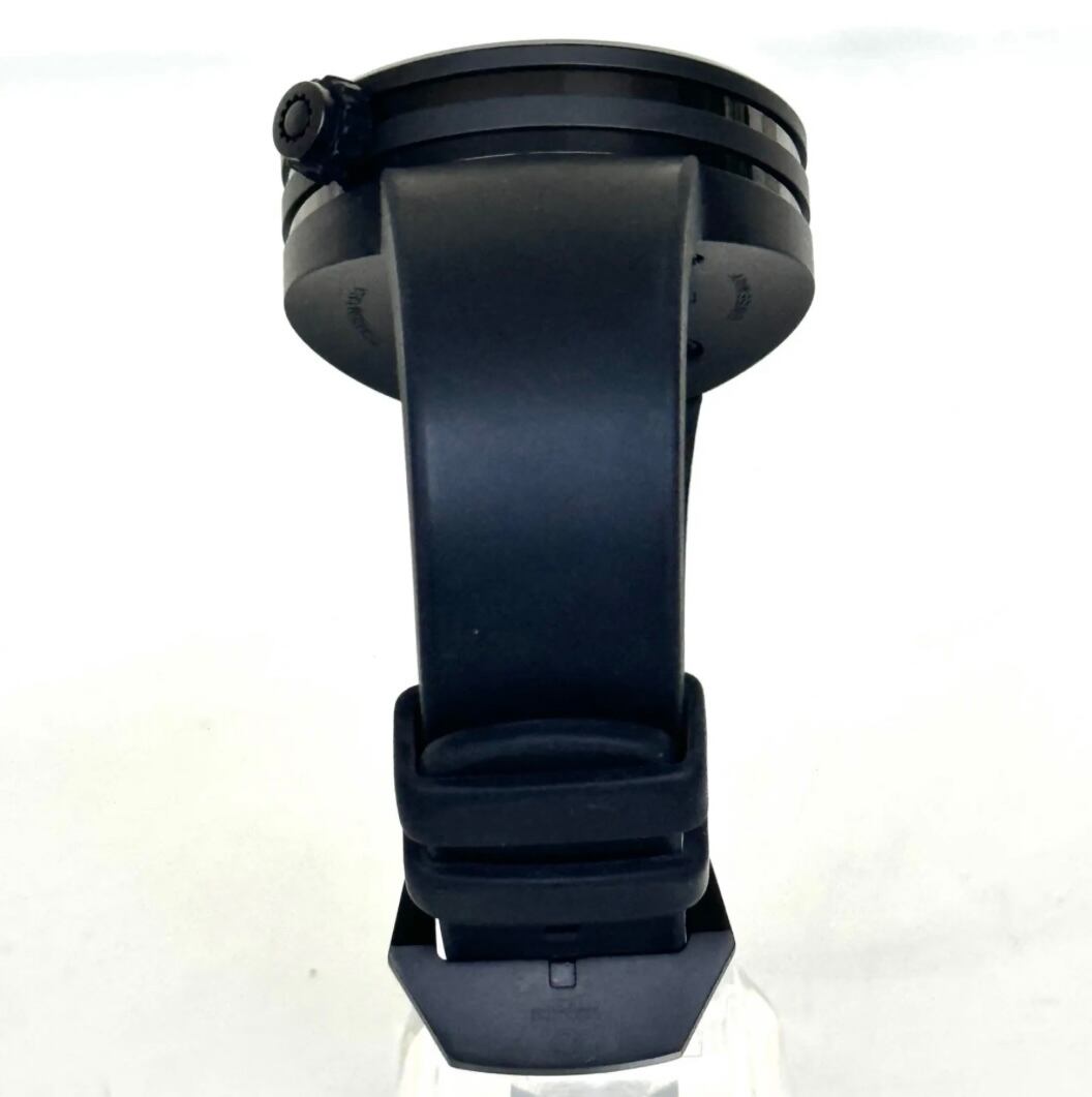 【希少】メカニケヴェローチ ドゥエヴァルヴォレ 世界250本限定 自動巻 2タイムゾーン オレンジ ラバー デイト表示