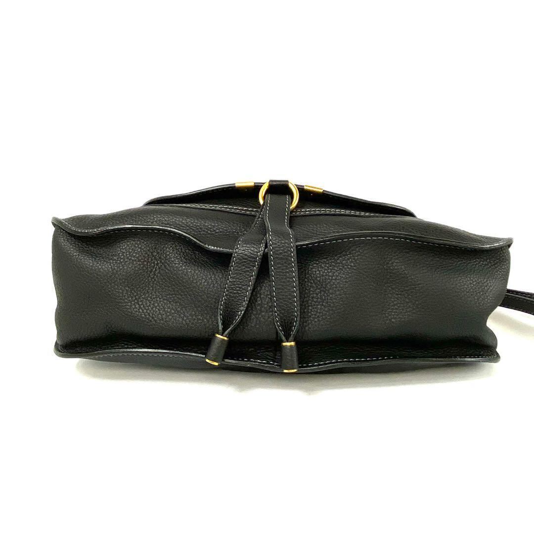 【美品】クロエ ChIoe マーシー ショルダーバッグ 2way 黒