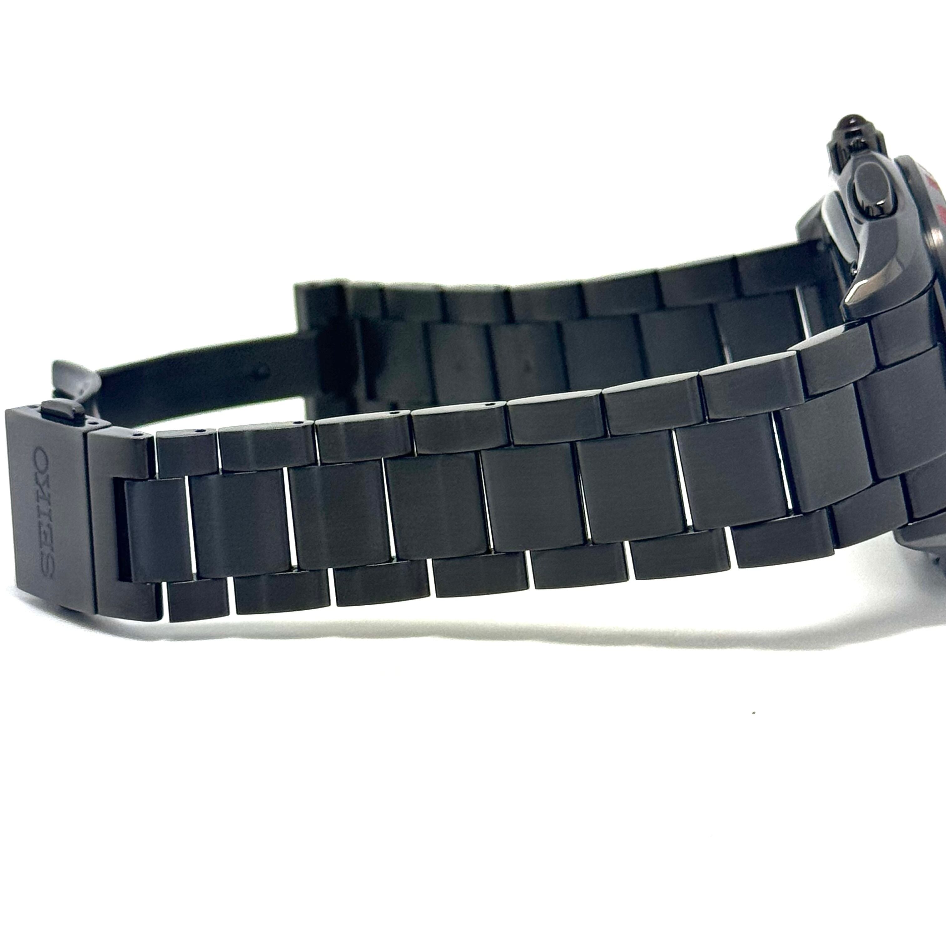 【希少・美品】セイコー SEIKO ブライツ SAGA127 8B82-0AK0 スターウォーズコラボ ダースモール 限定800本 電波ソーラー 黒 デイト表示 クロノグラフ