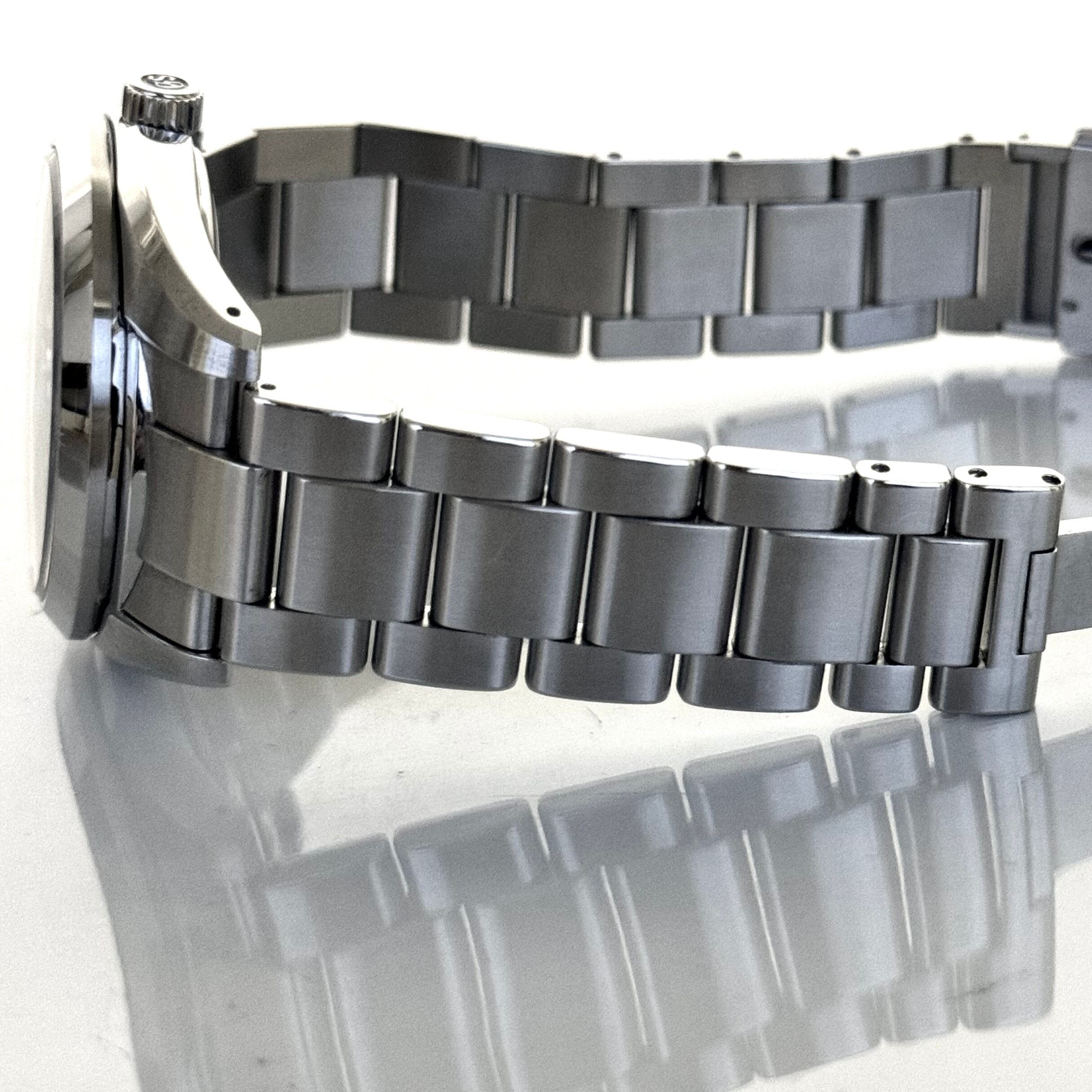 【美品】グランドセイコー ヘリテージコレクション GMT SBGN013 9F86-0AF0 クォーツ デイト表示 黒