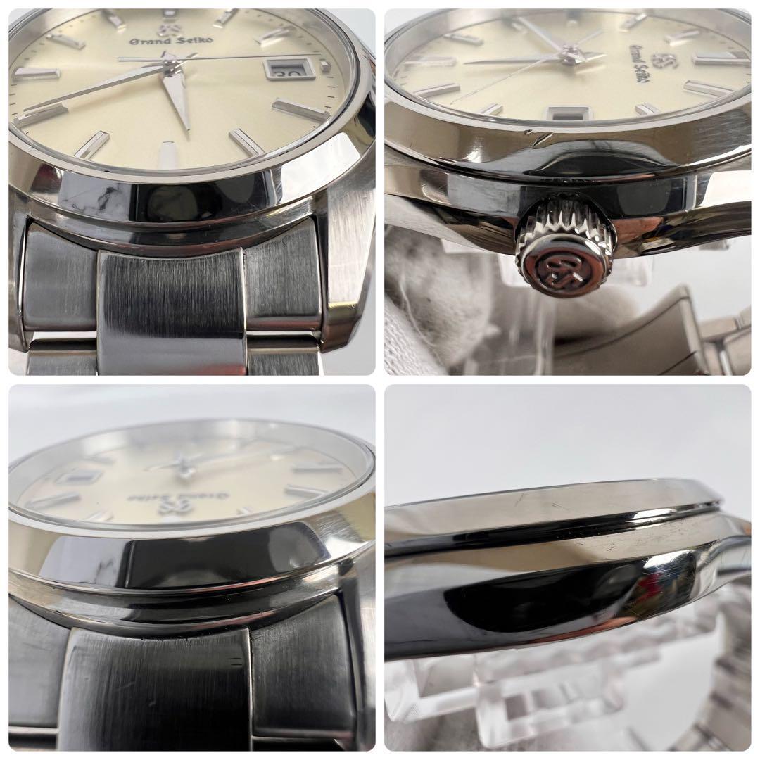 グランドセイコー SBGV221 9Fクォーツ シルバー デイト表示