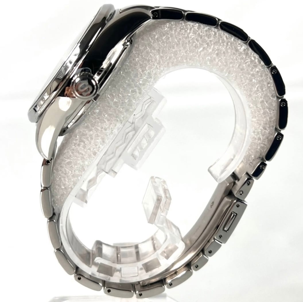 セイコー プレサージュ SARW029 6R27-00J0 自動巻 手巻 黒 裏スケ パワーリザーブ スモールセコンド