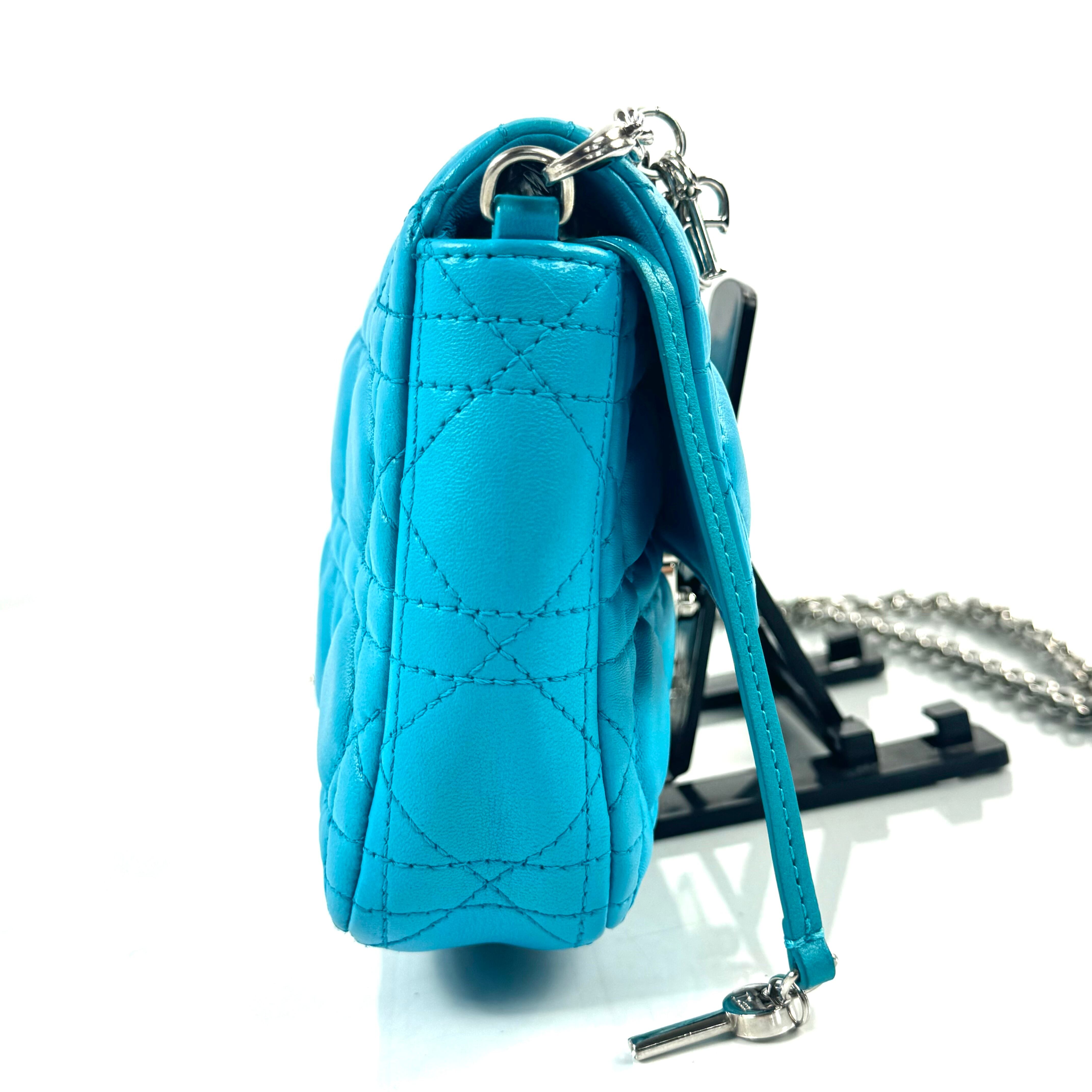 【希少】クリスチャンディオール ミスディオール カナージュ チェーン ブルー